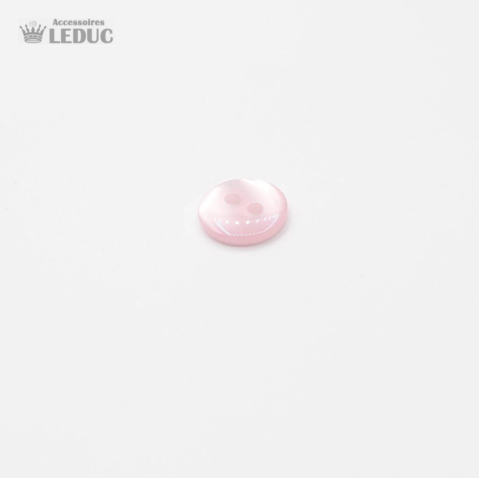 50 pieces - 2 Holes Polyester Button for Blouses 13mm (20") - (KP2 105 20") - ACCESSOIRES LEDUC