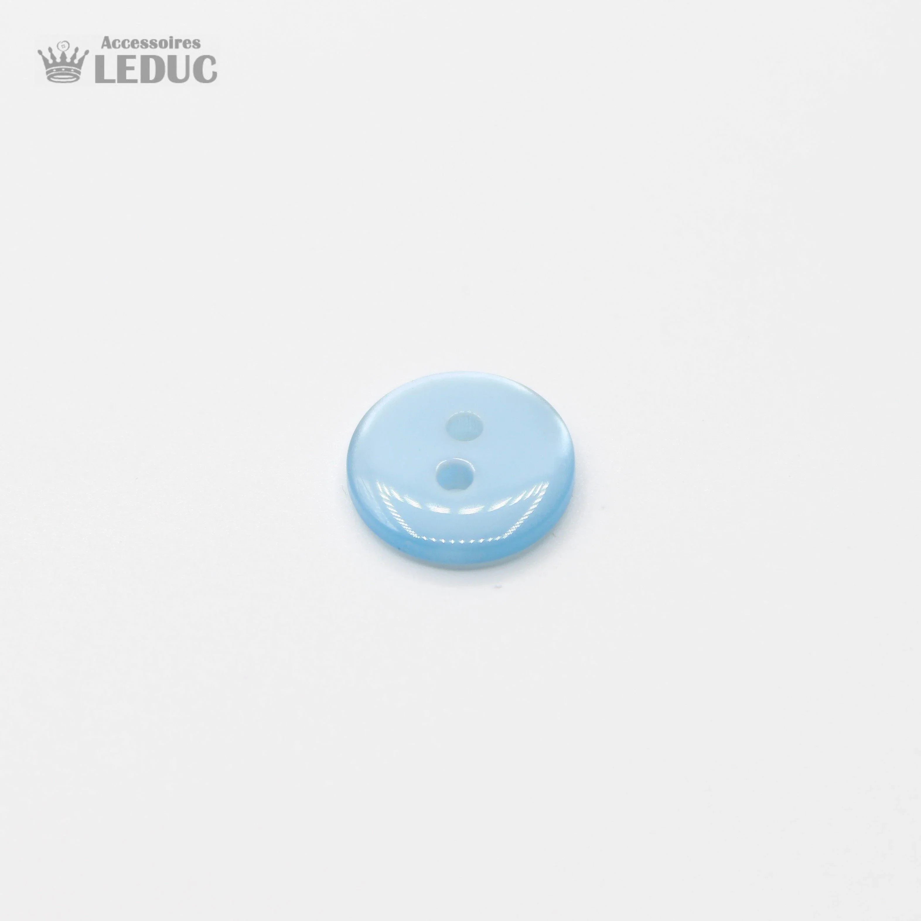 50 pieces - 2 Holes Polyester Button for Blouses 13mm (20") - (KP2 105 20") - ACCESSOIRES LEDUC