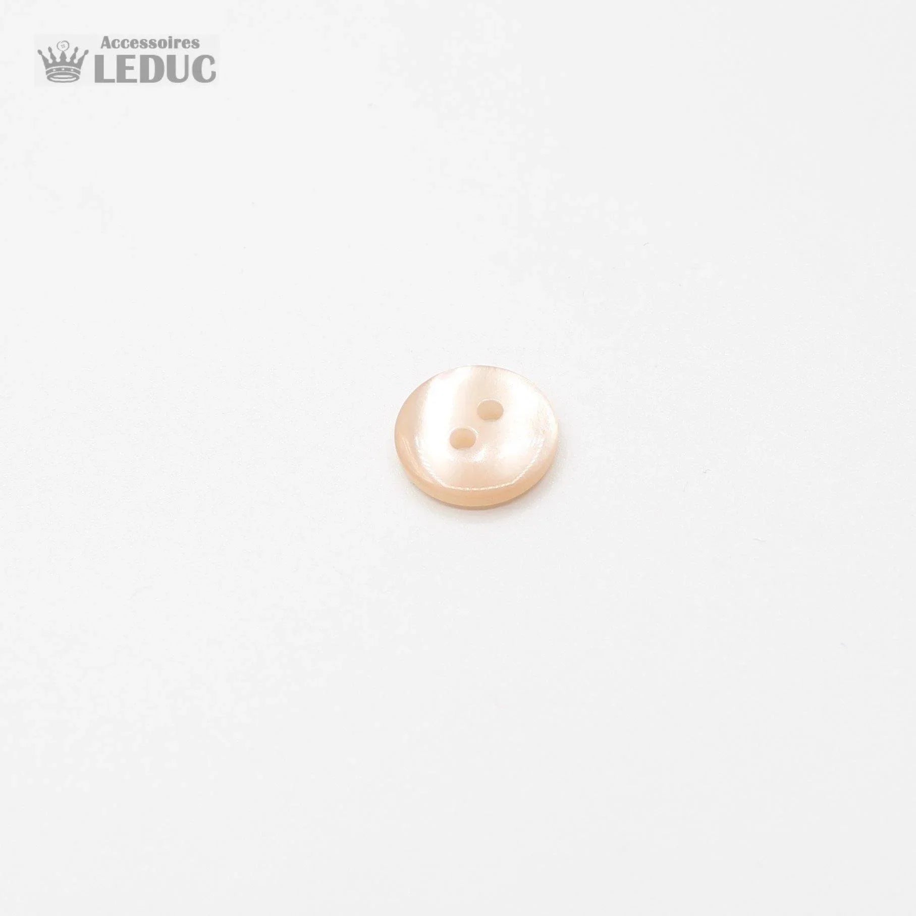 50 pieces - 2 Holes Polyester Button for Blouses 13mm (20") - (KP2 105 20") - ACCESSOIRES LEDUC