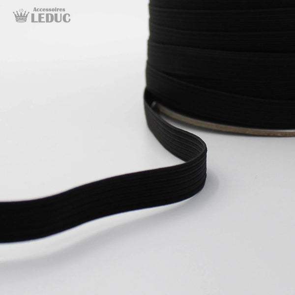 165mt / 4.5mm / Black Elastic - ACCESSOIRES LEDUC BV