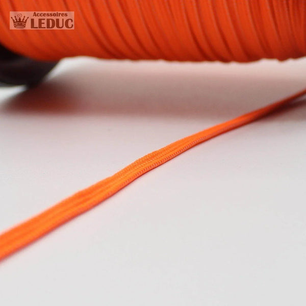 100 METRES - 3mm KNITTED Coloured Elastic - ACCESSOIRES LEDUC BV