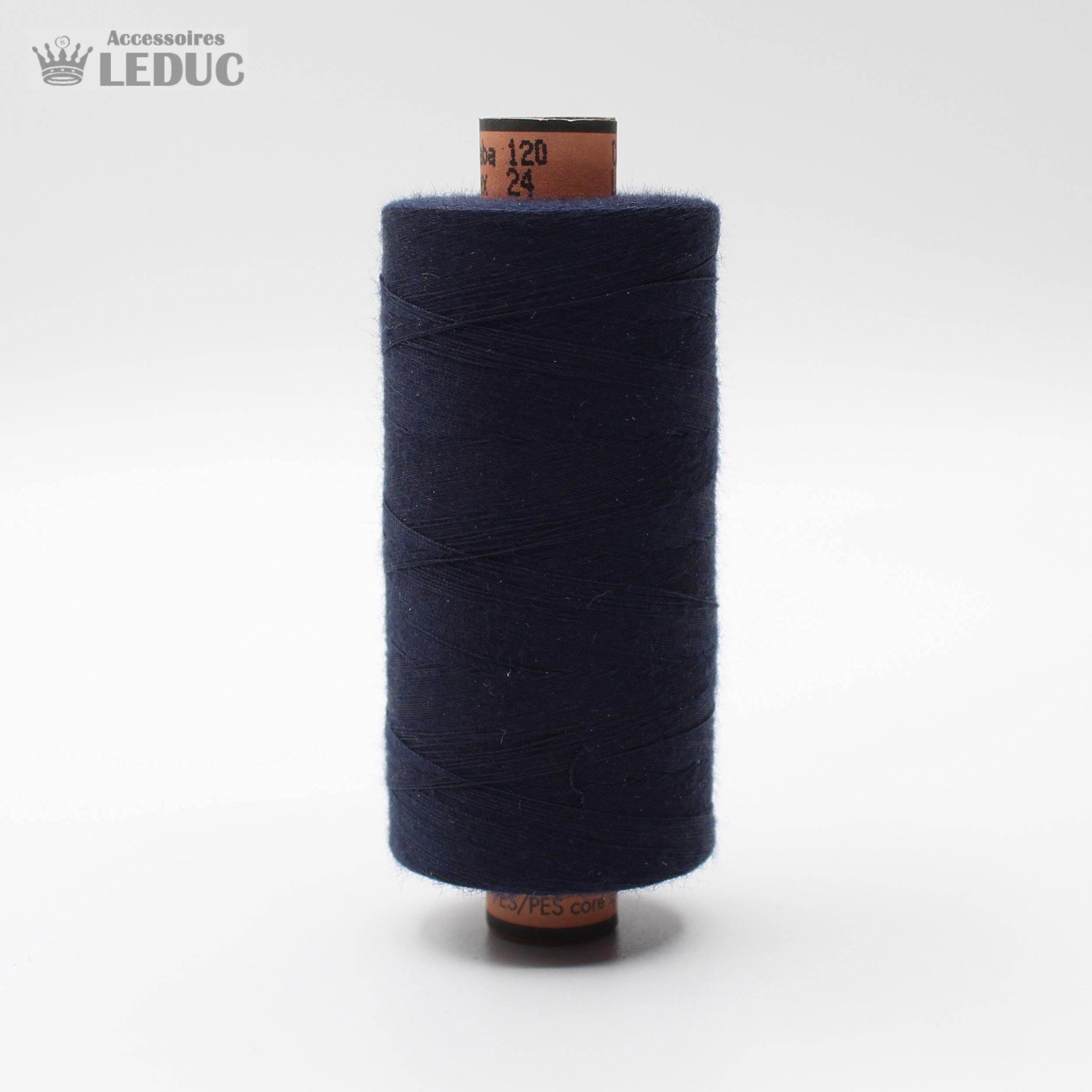 Amann Saba Yarn 1000m - High Quality Polyester German Yarn 120 tex 24 - ACCESSOIRES LEDUC BV