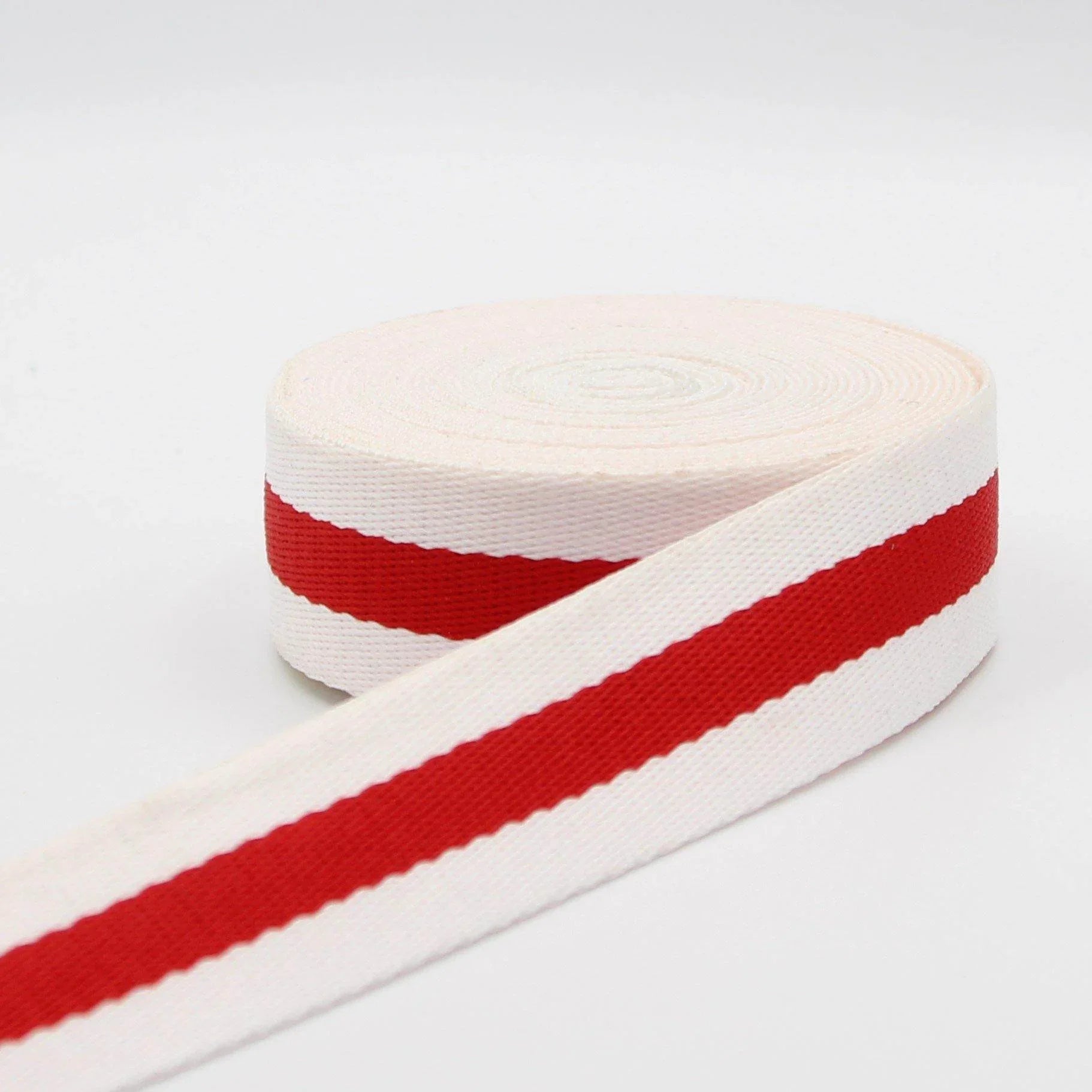 5 meters30mm Striped Webbing #RUB1907 - ACCESSOIRES LEDUC BV
