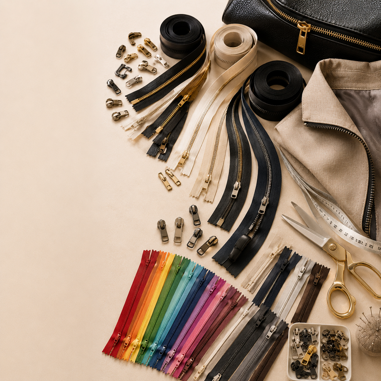 Zippers - ACCESSOIRES LEDUC BV