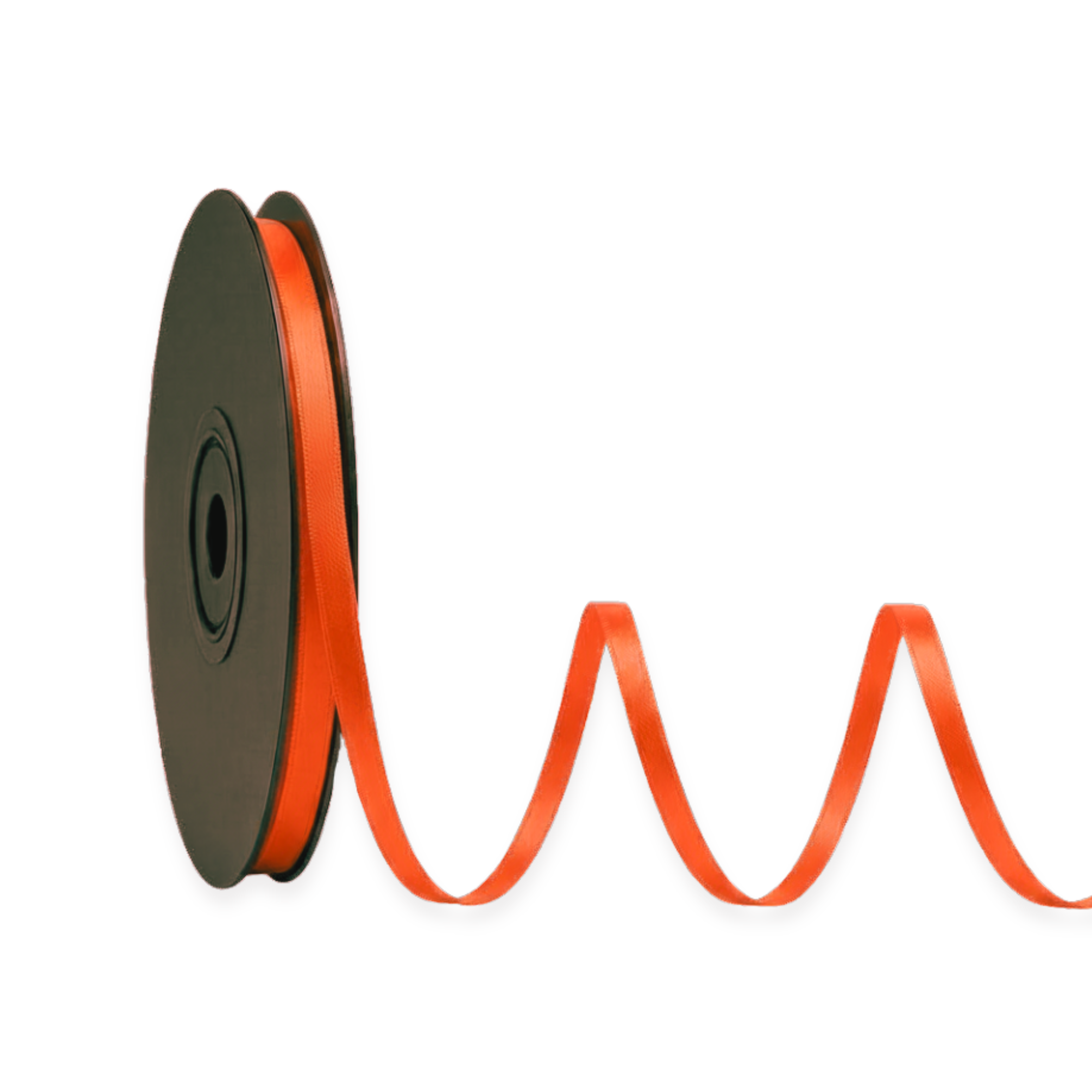 Deluxe-Satinbandrolle, beidseitig verwendbar, 25 m – Breiten 3–63 mm – Oeko-Tex Standard 100