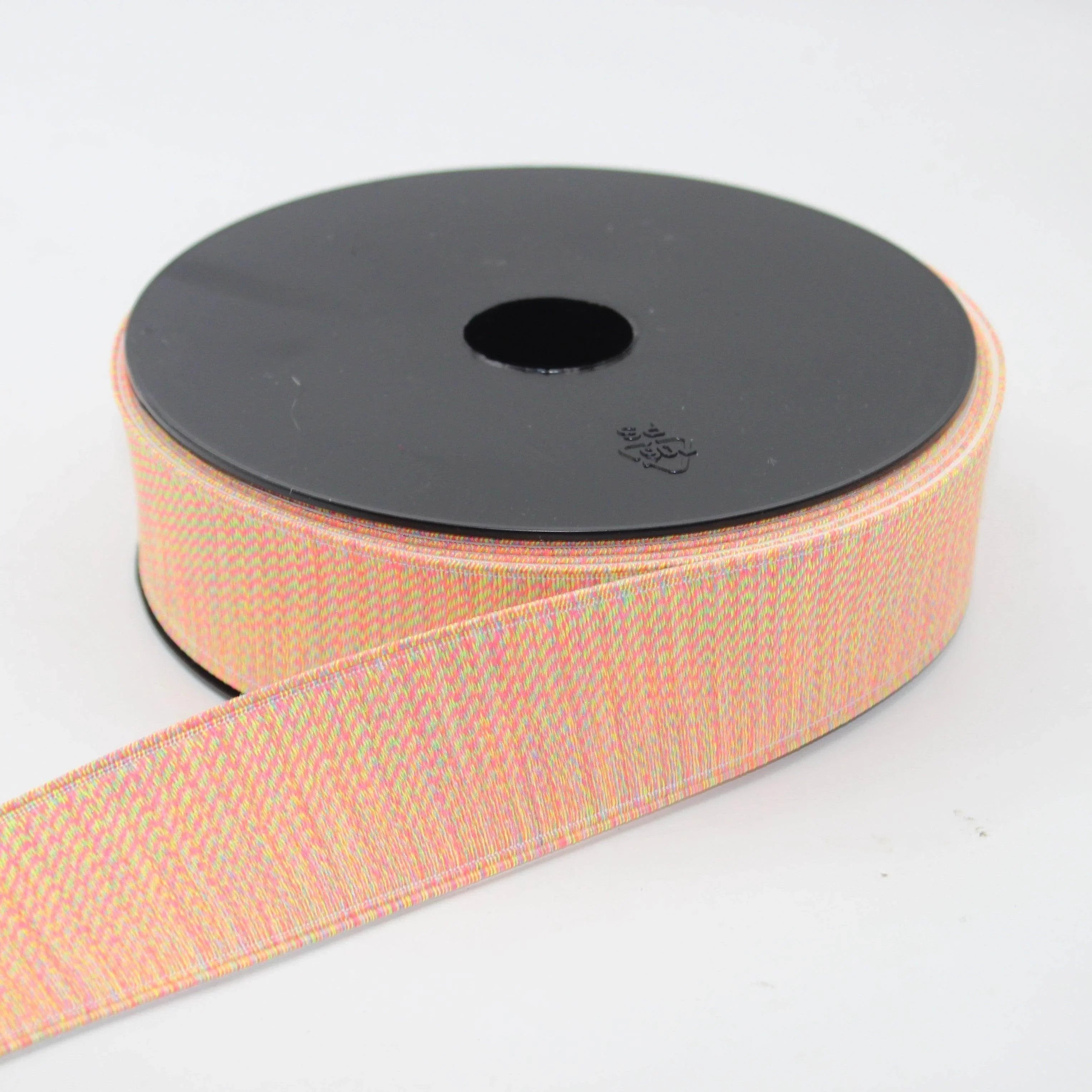 5 meter Colourful Chiné Elastic 40mm #ELA3605 - ACCESSOIRES LEDUC BV