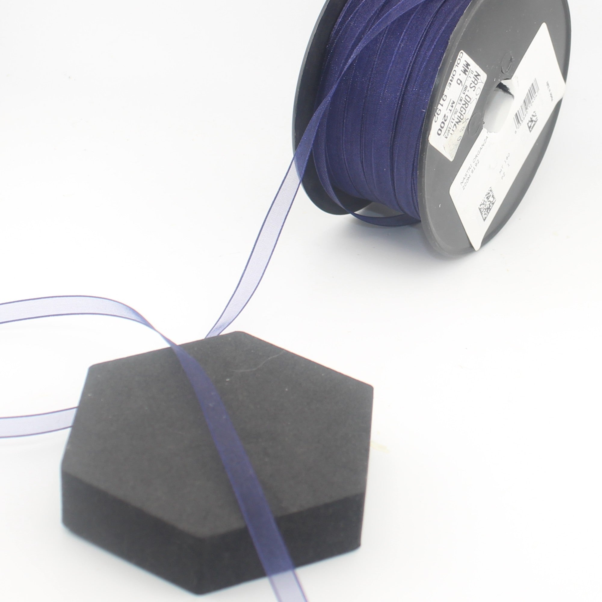 Italienisches Organza-Band, 10 m | Transparentes Band für Hochzeiten und Geschenkverpackungen