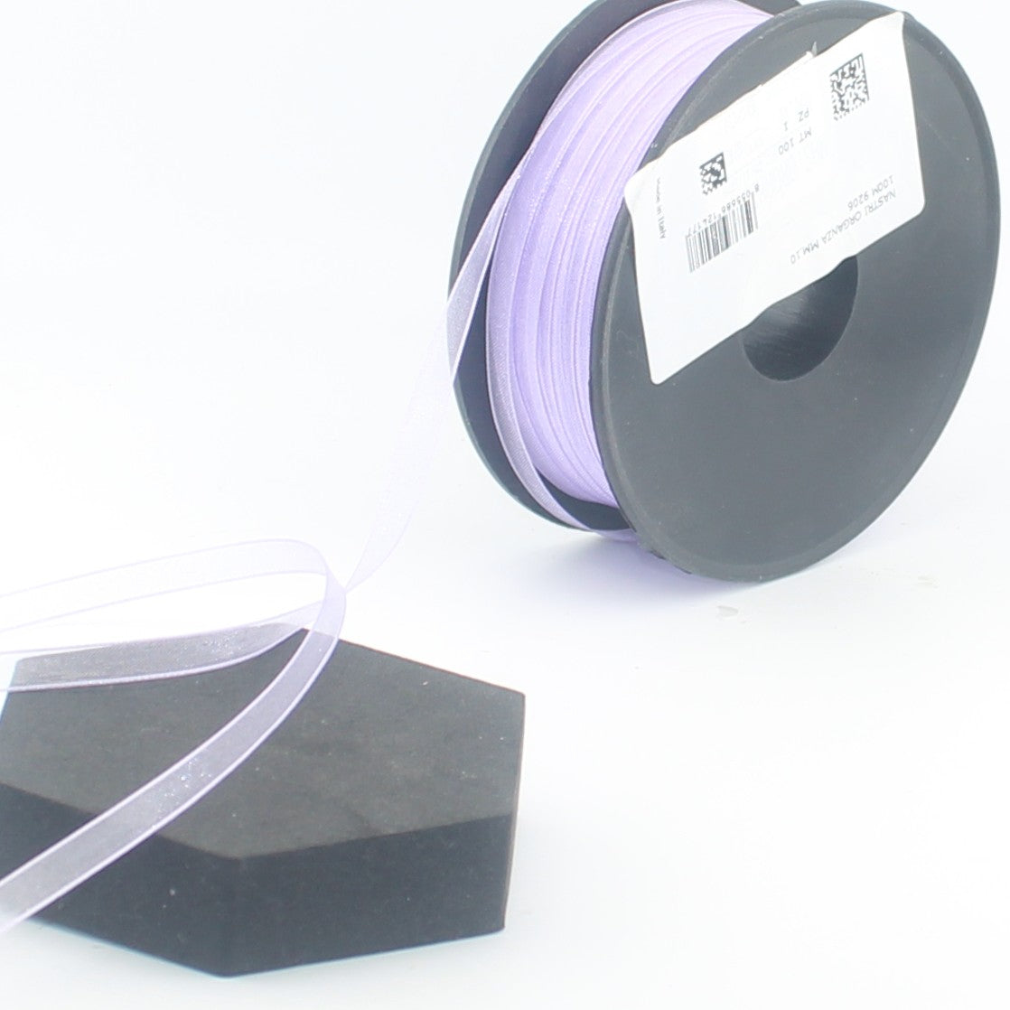 Italienisches Organza-Band, 10 m | Transparentes Band für Hochzeiten und Geschenkverpackungen