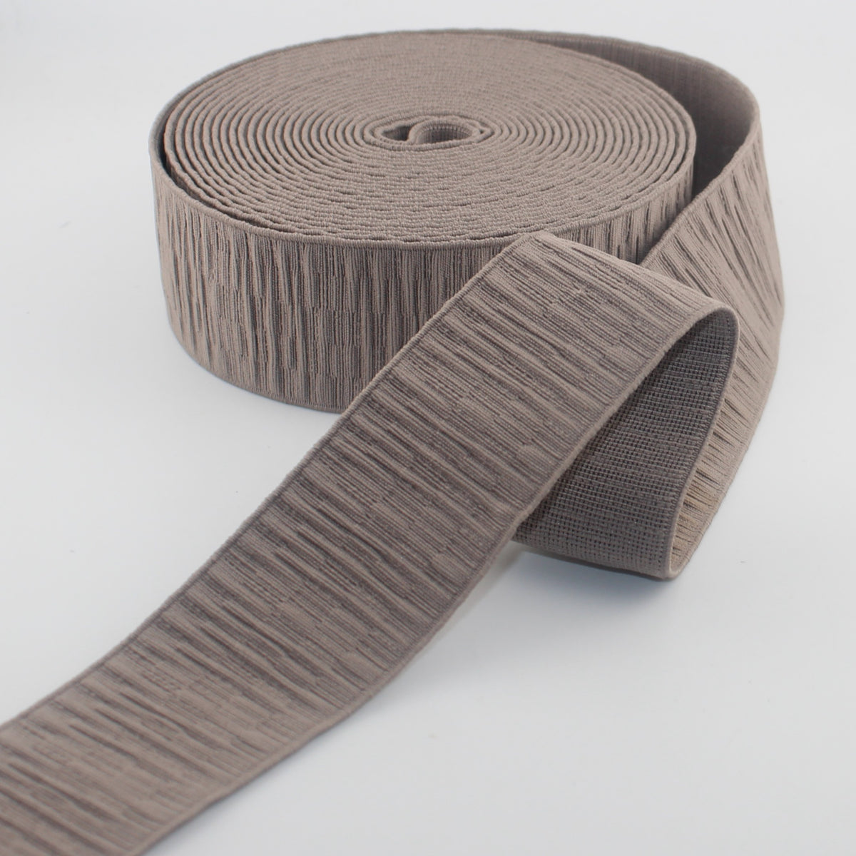 5 meter 40mm Flat Woven Elastic with Pleated Effect – Multiple Colours - ELA3618