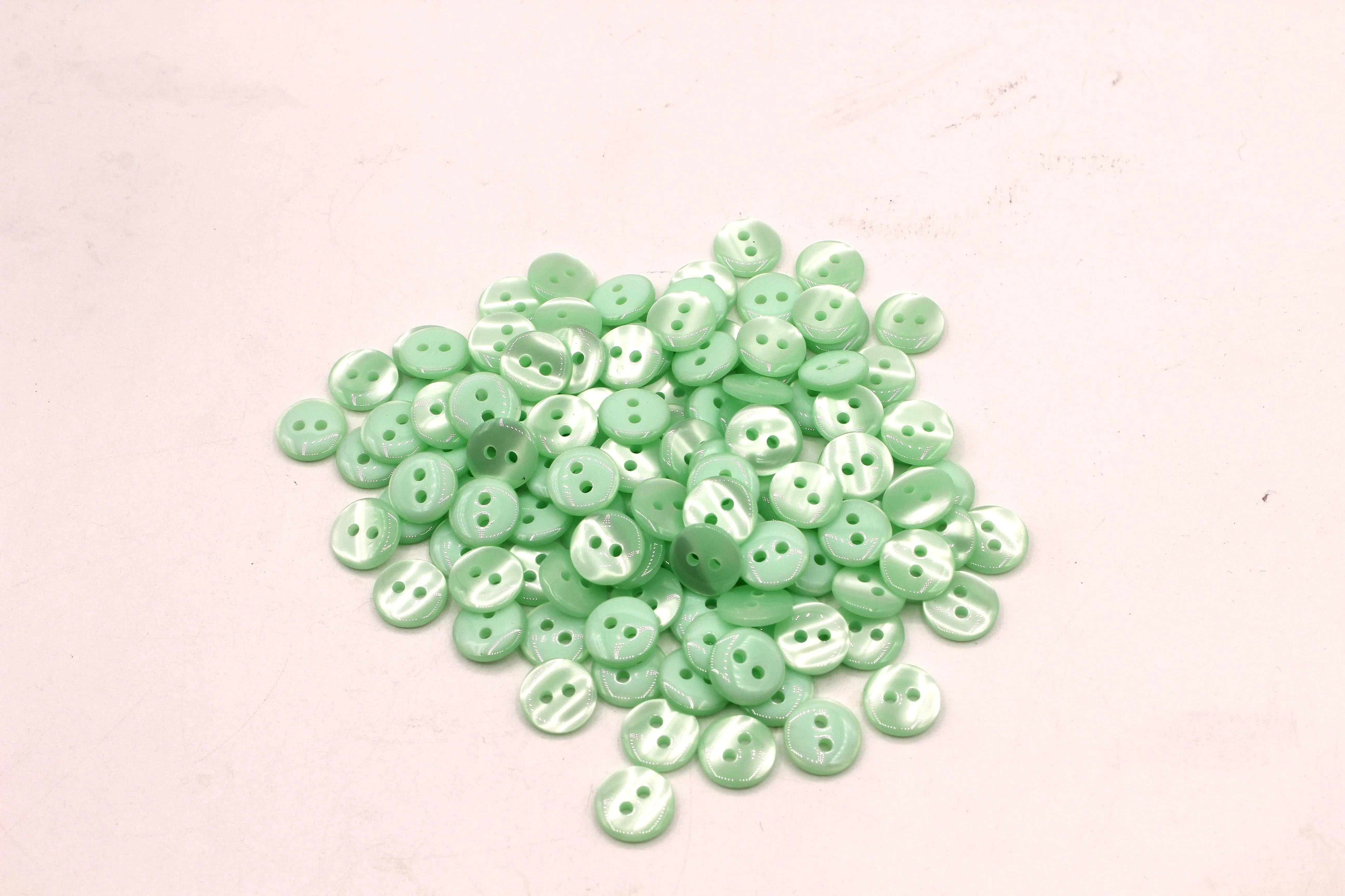 50 pieces 13mm - 2 Holes Polyester Button for Blouses (20") - (KP2 105 20") - ACCESSOIRES LEDUC BV