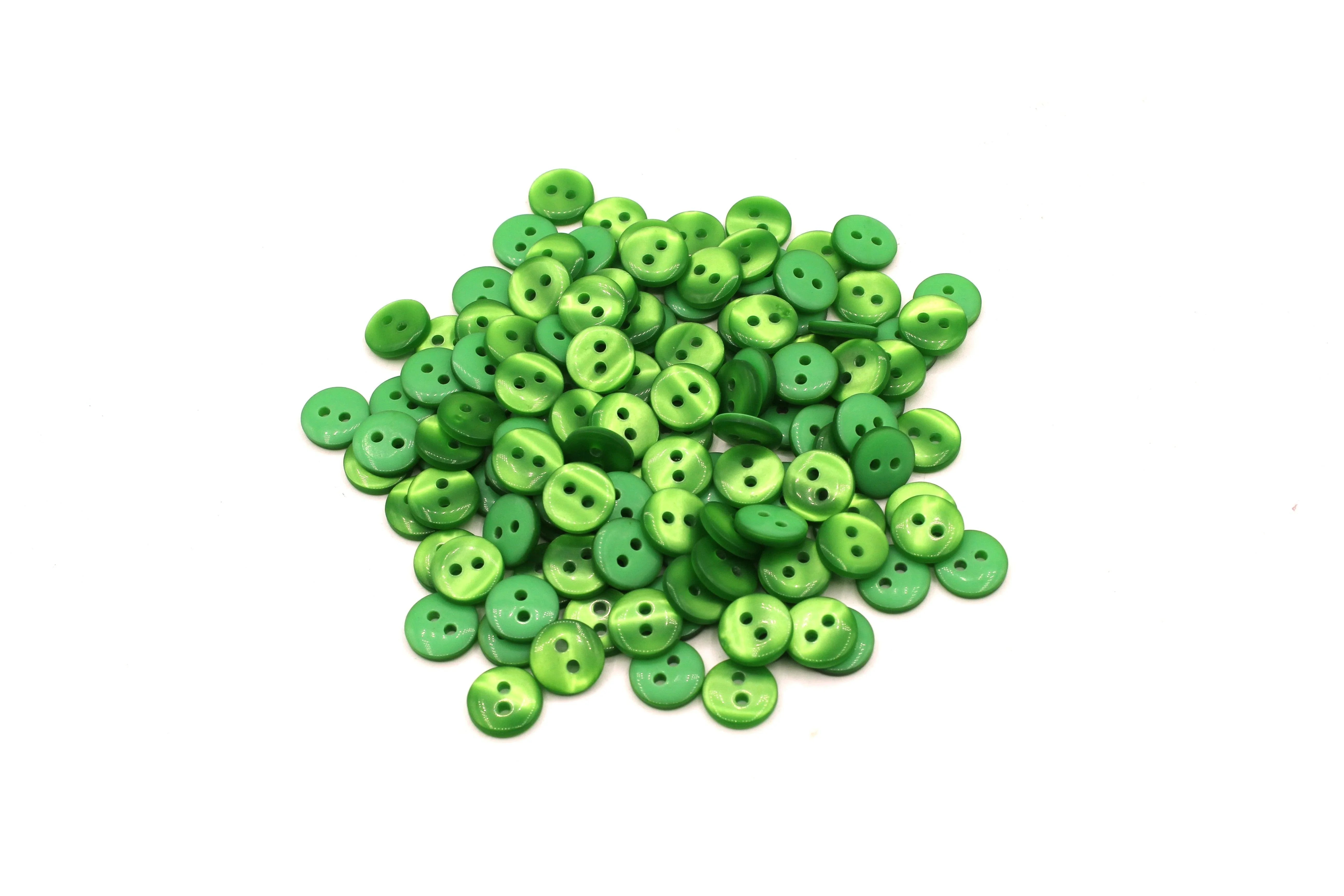 50 pieces 13mm - 2 Holes Polyester Button for Blouses (20") - (KP2 105 20") - ACCESSOIRES LEDUC BV