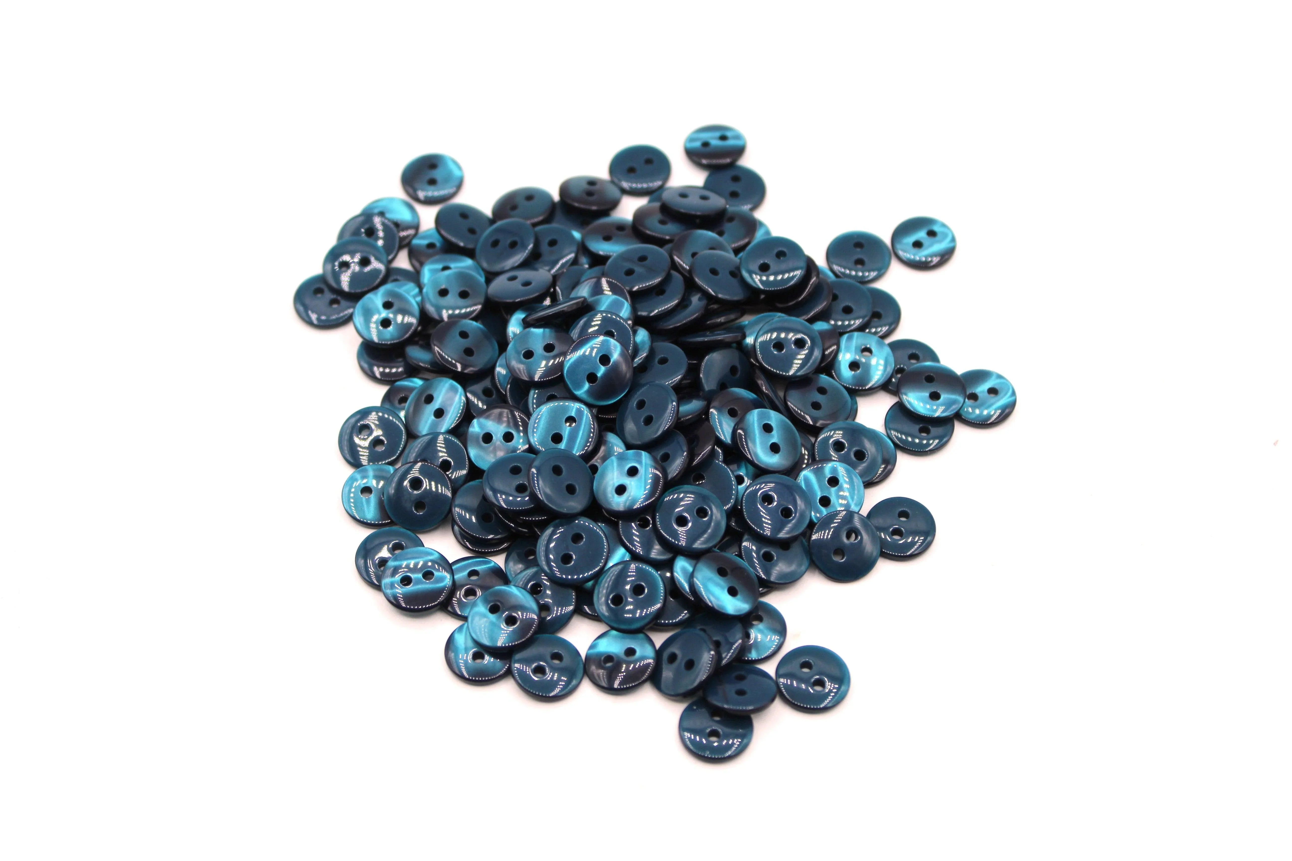 50 pieces 13mm - 2 Holes Polyester Button for Blouses (20") - (KP2 105 20") - ACCESSOIRES LEDUC BV