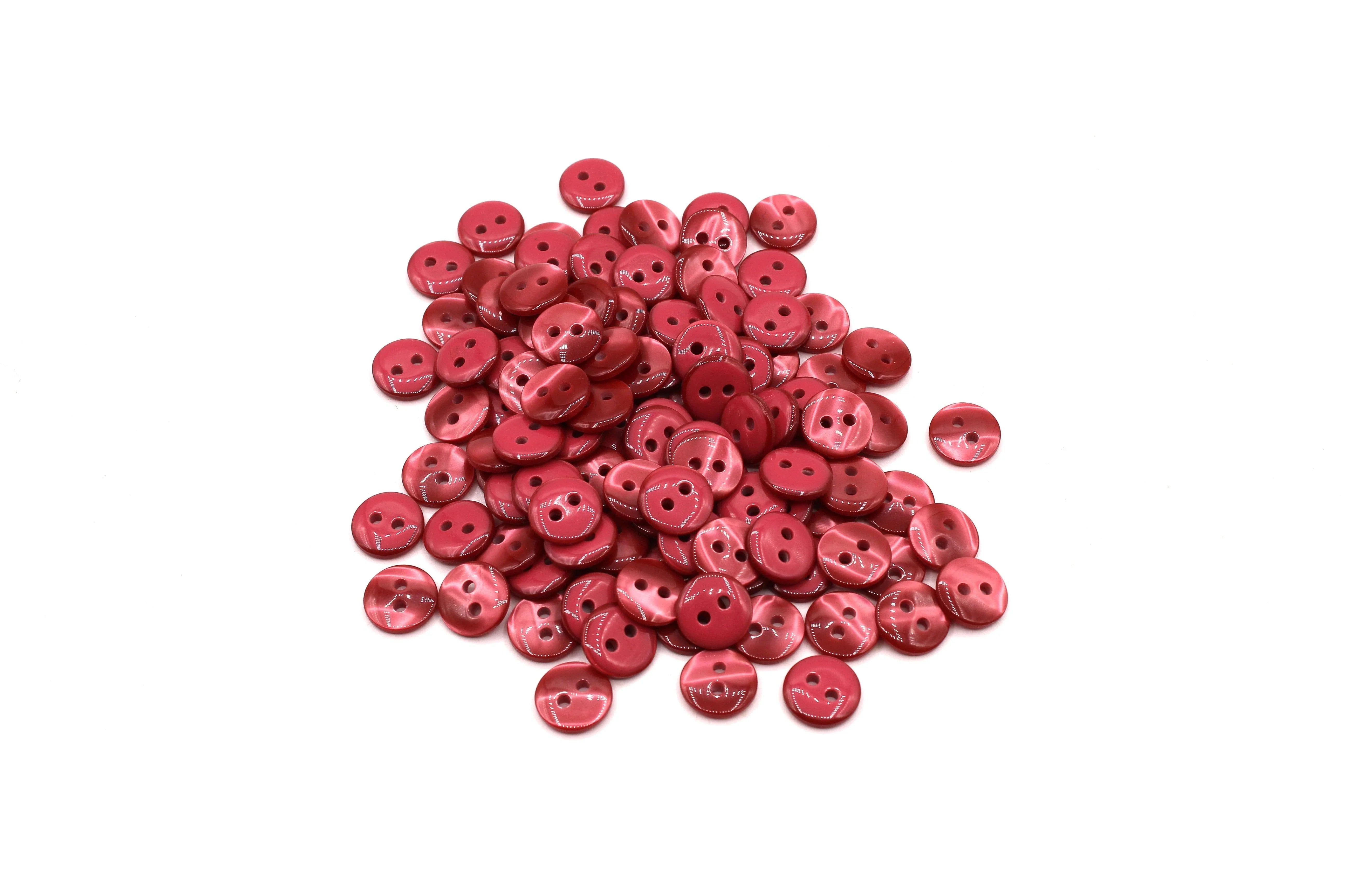 50 pieces 13mm - 2 Holes Polyester Button for Blouses (20") - (KP2 105 20") - ACCESSOIRES LEDUC BV