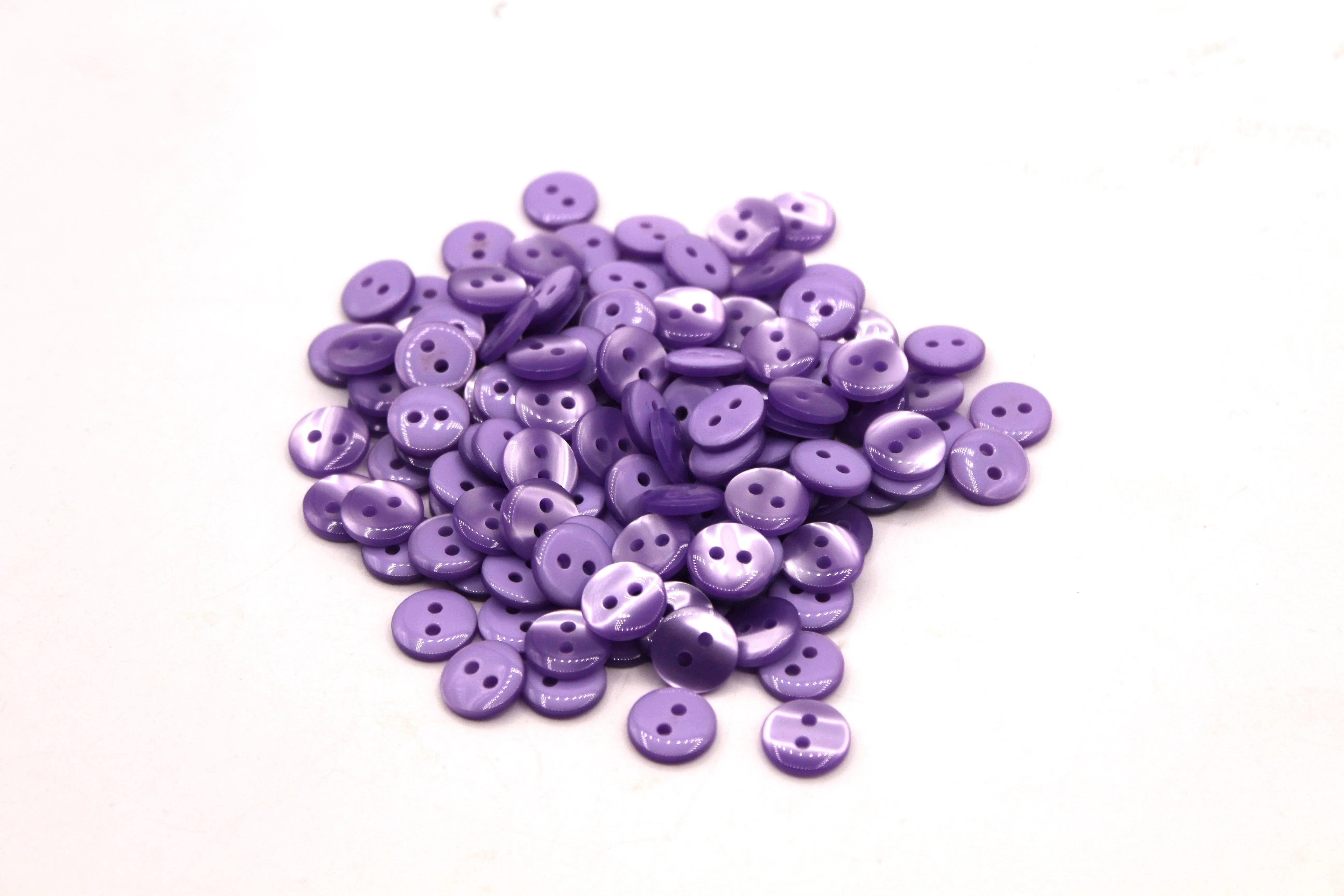 50 pieces 13mm - 2 Holes Polyester Button for Blouses (20") - (KP2 105 20") - ACCESSOIRES LEDUC BV