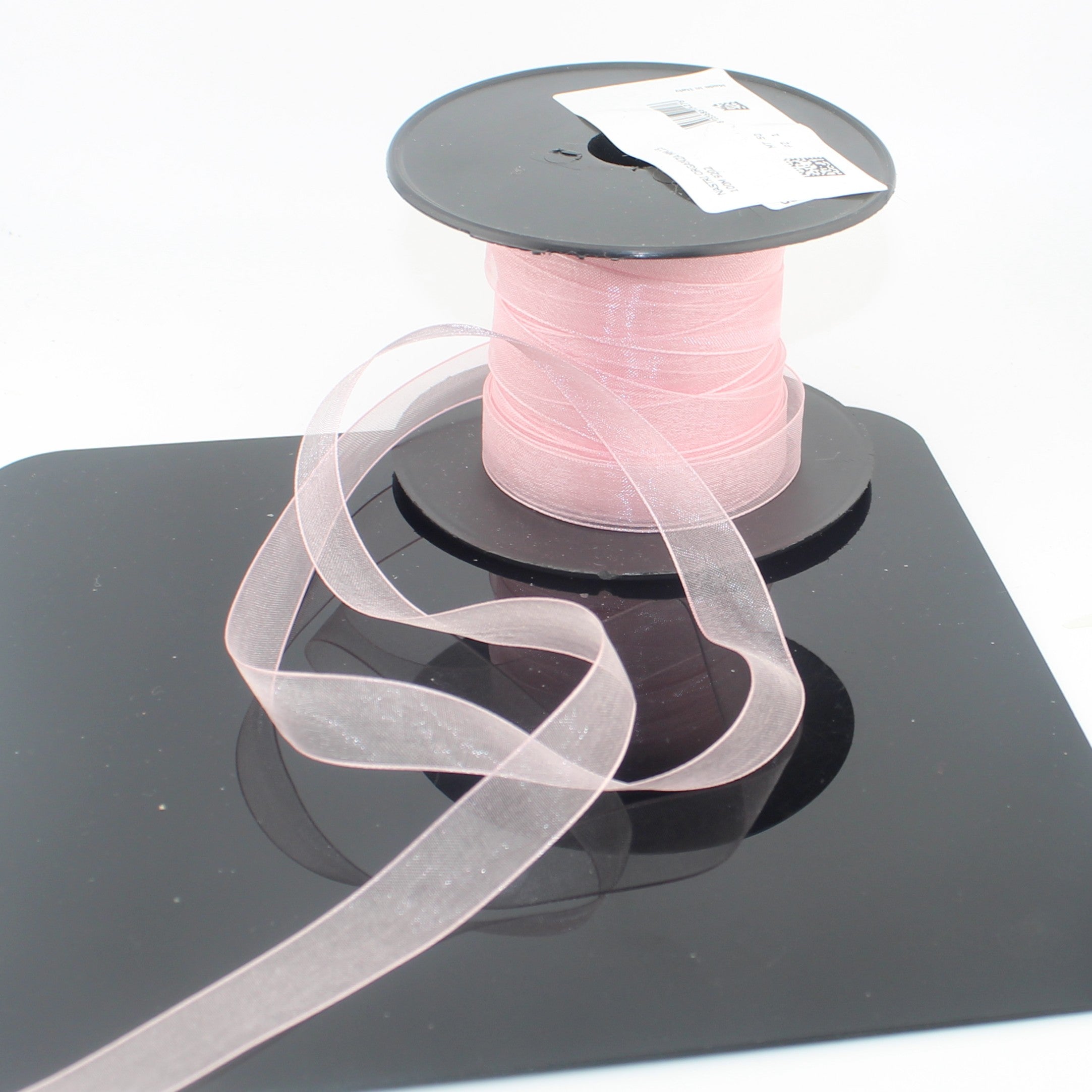 Italienisches Organza-Band, 10 m | Transparentes Band für Hochzeiten und Geschenkverpackungen