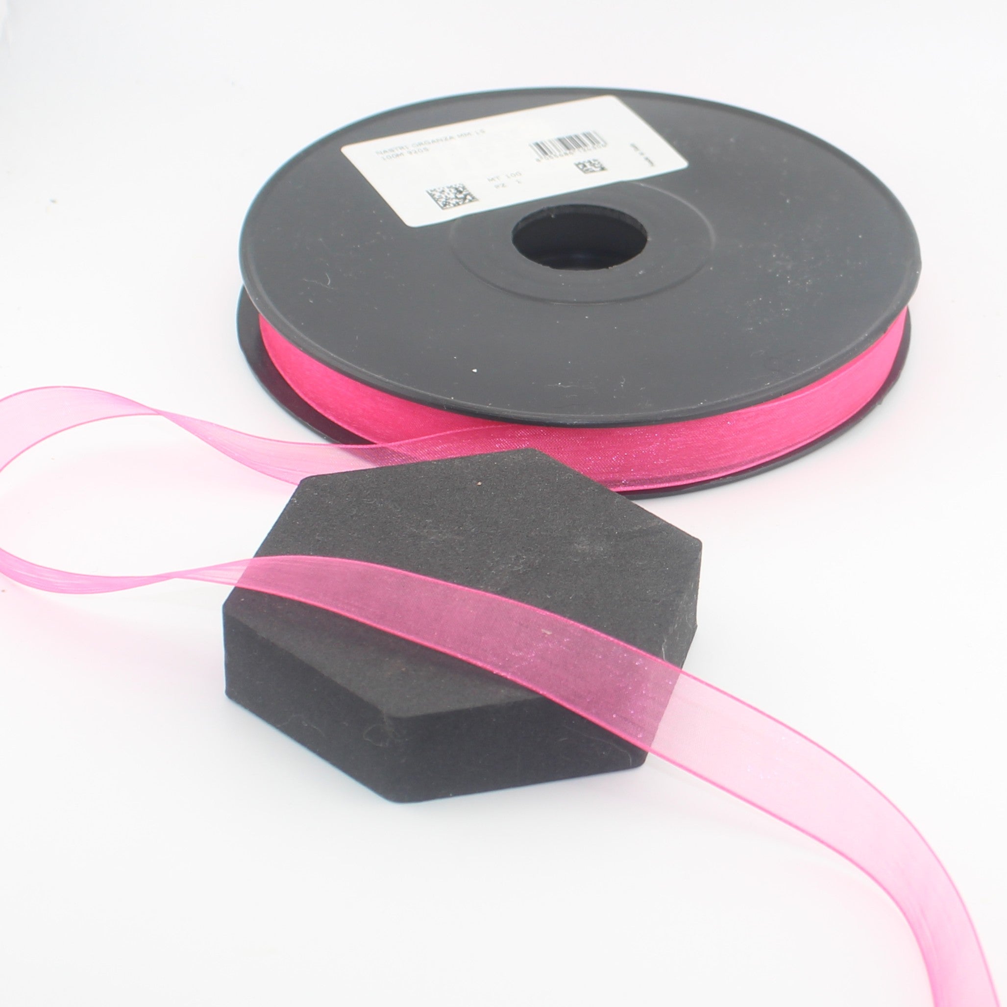 Italienisches Organza-Band, 10 m | Transparentes Band für Hochzeiten und Geschenkverpackungen