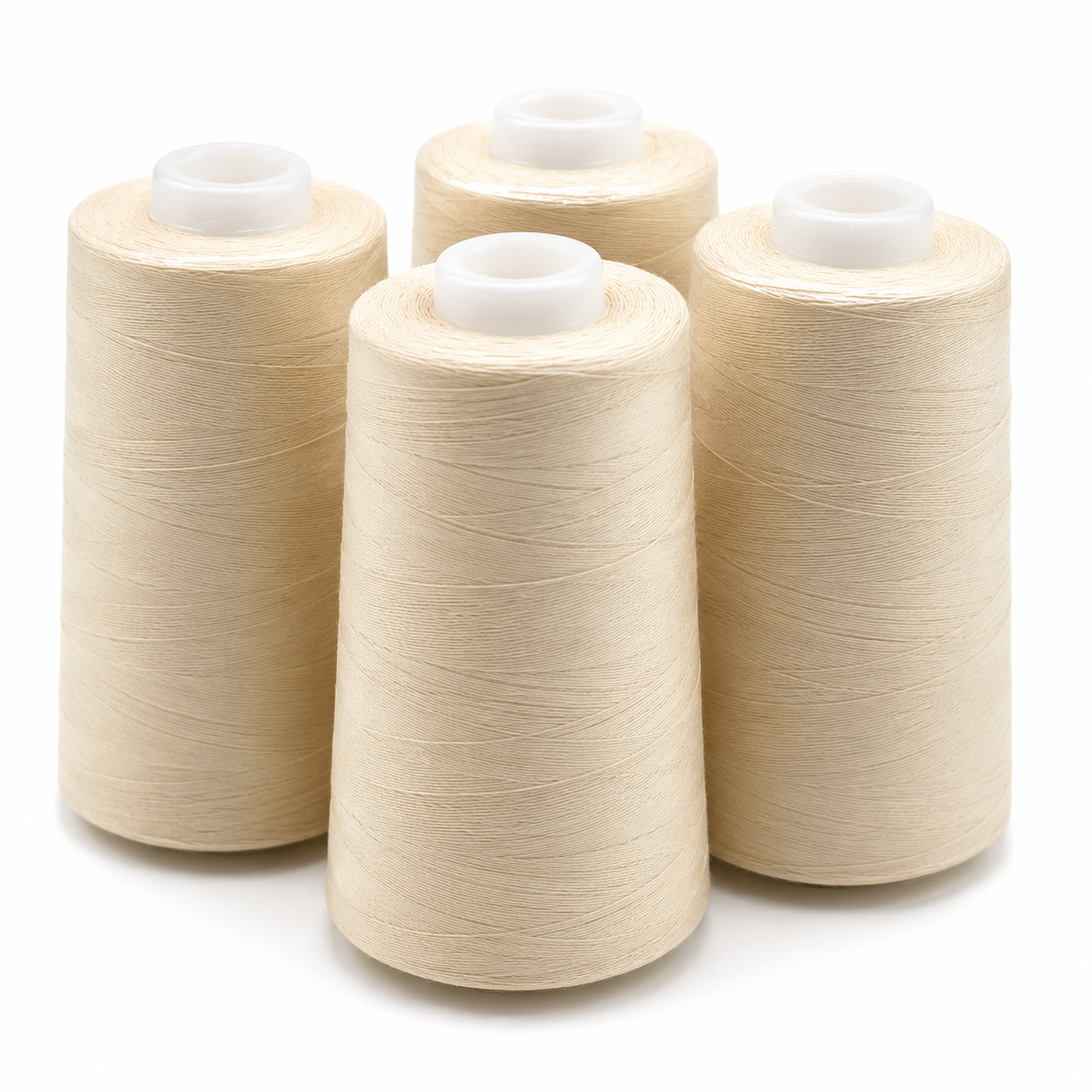 Fil polyester pour surjeteuse de 3000 m | Fil 100% polyester pour surjeteuse