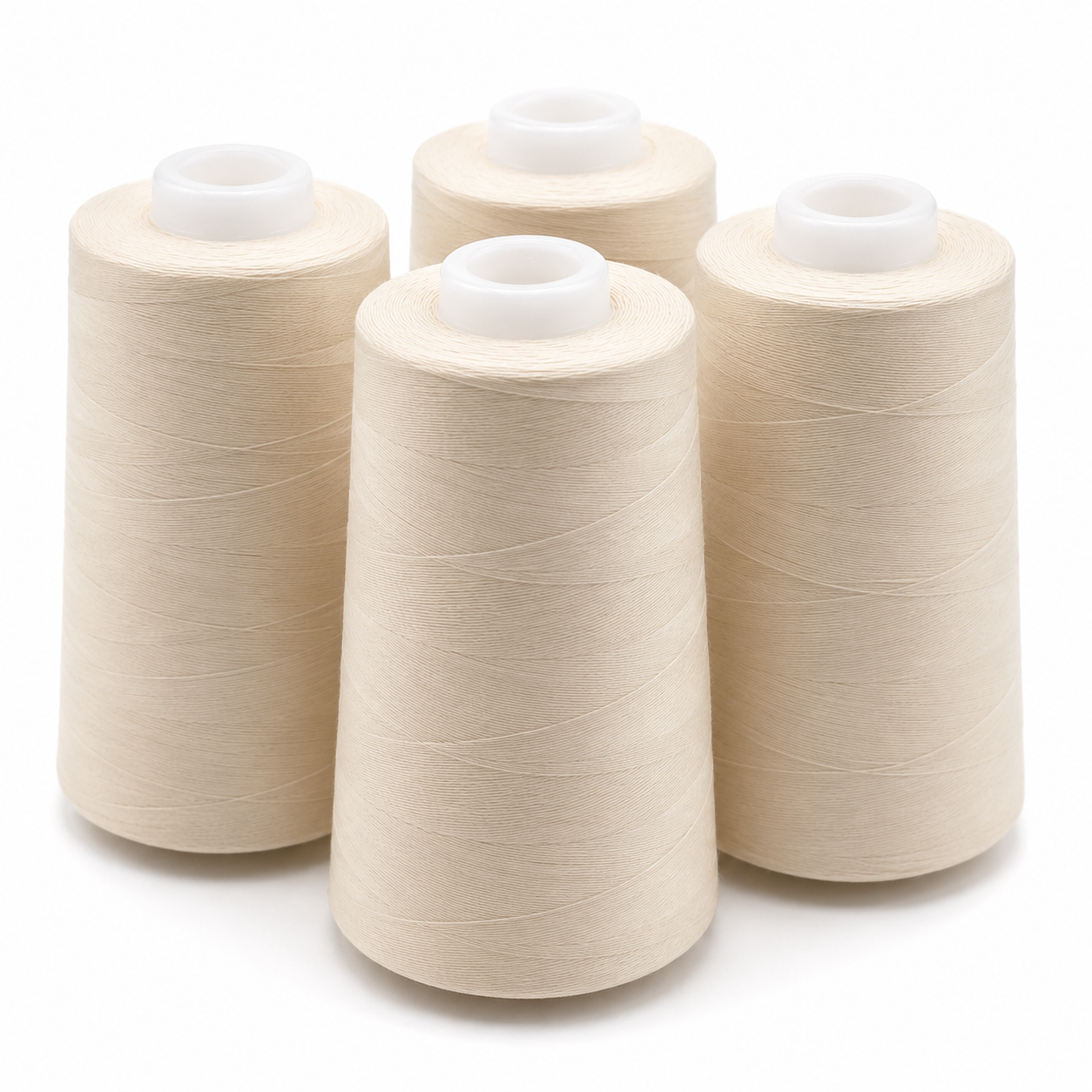 Fil polyester pour surjeteuse de 3000 m | Fil 100% polyester pour surjeteuse