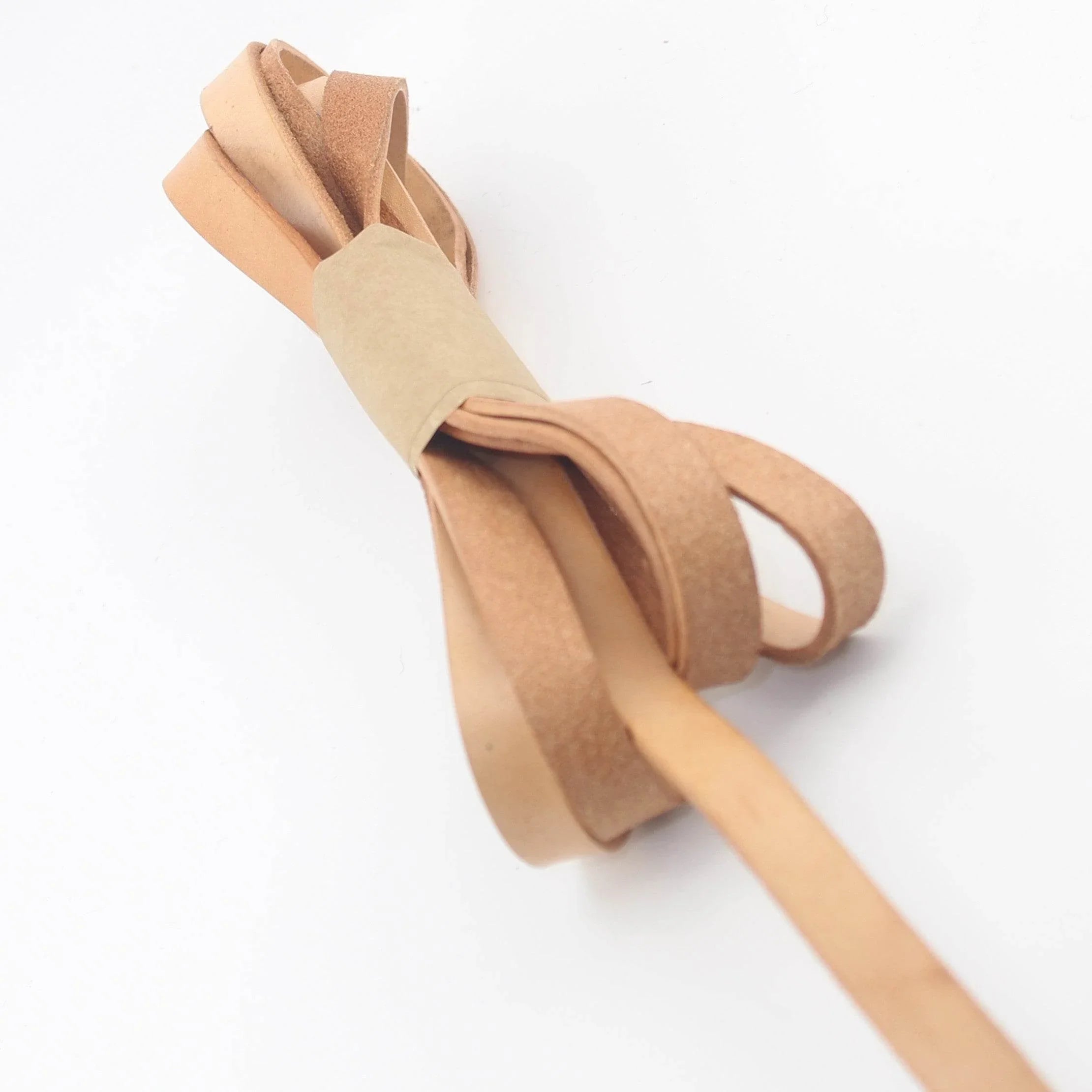 2 meters Real Leather Ribbon, 2mm Thick, available in 3mm, 6mm, 10mm or 15mm - ACCESSOIRES LEDUC BV