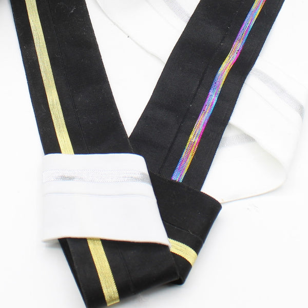 Elastico in lurex pre-piegato da 40 mm per cucito #ELA2066