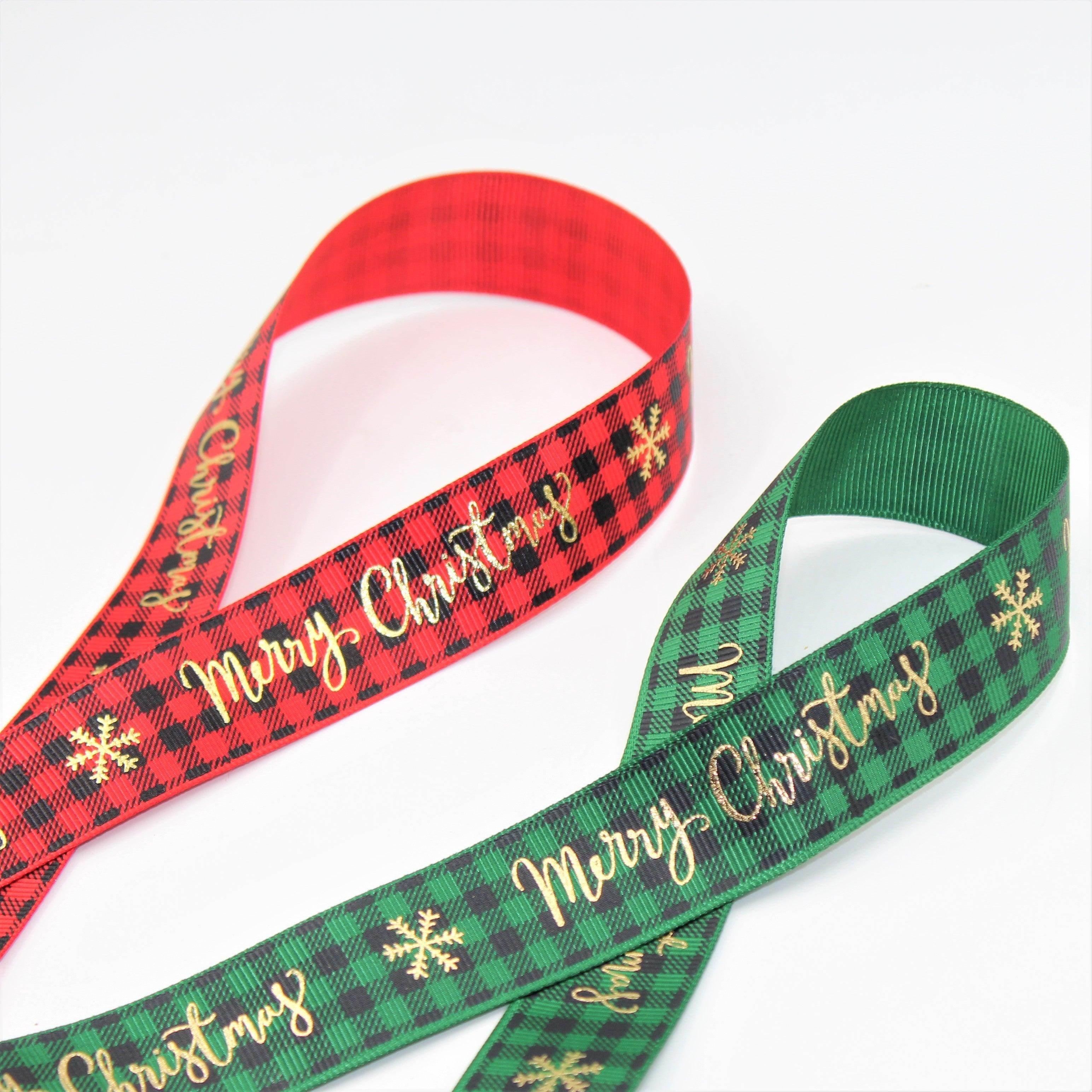 20 meter Christmas Tape - 25mm - ACCESSOIRES LEDUC BV