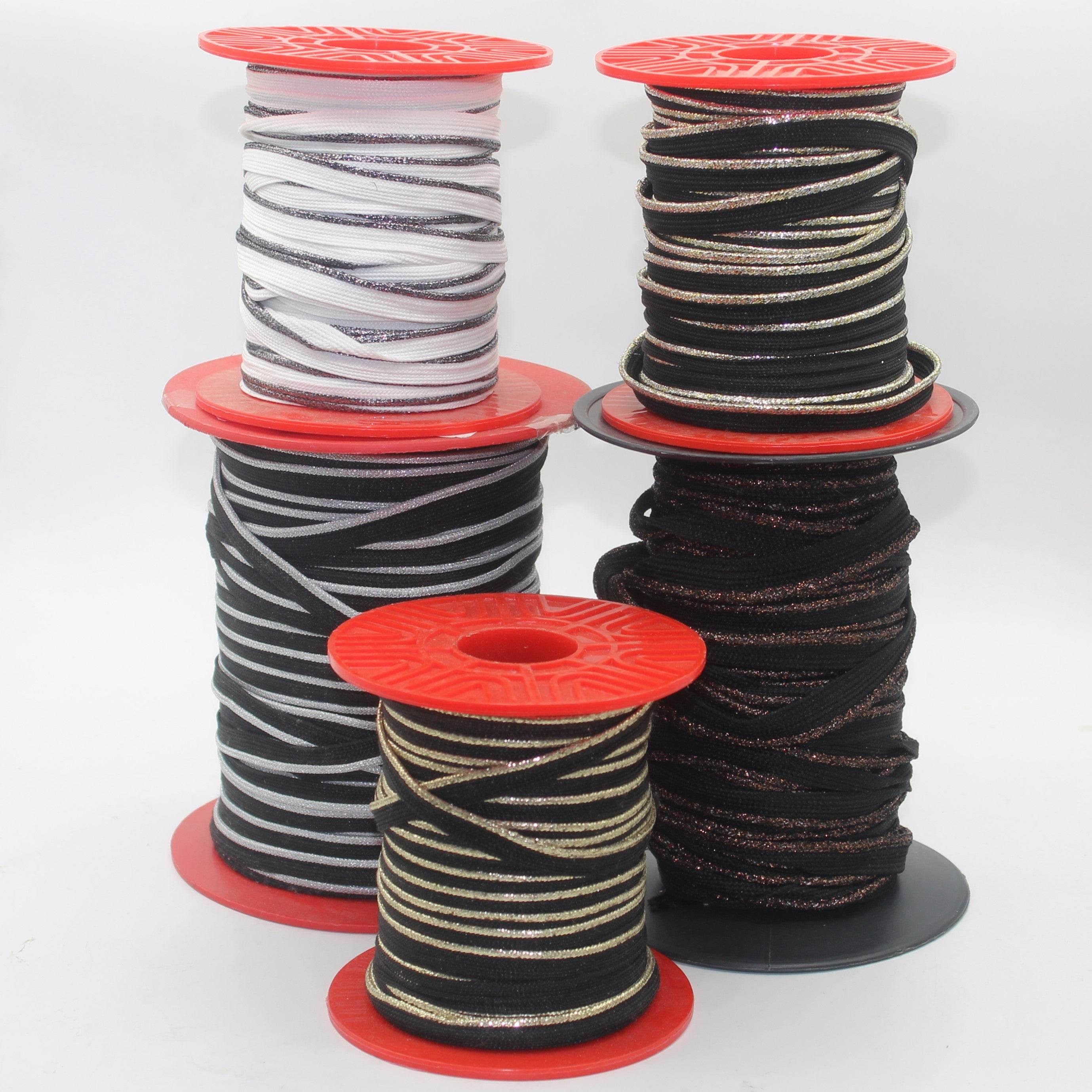 5 meters Lurex Woven Piping - ACCESSOIRES LEDUC BV