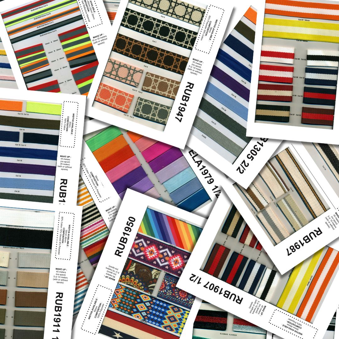 Logo Accessoires LEDUC avec couronne, Carte Couleur, Color Card, Kleur Kaart en couleurs vives