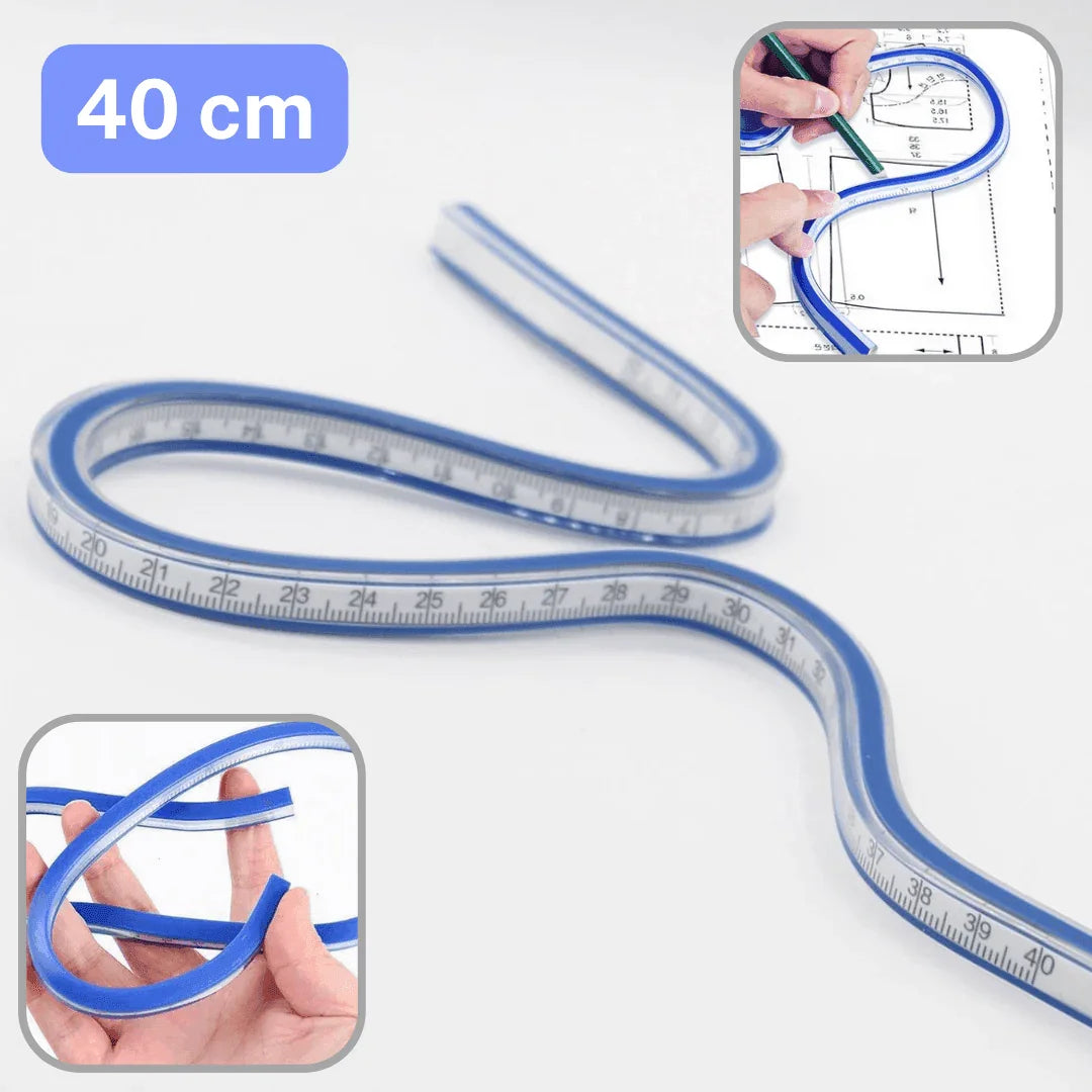 Flexible Ruler 40 or 60cm - ACCESSOIRES LEDUC BV