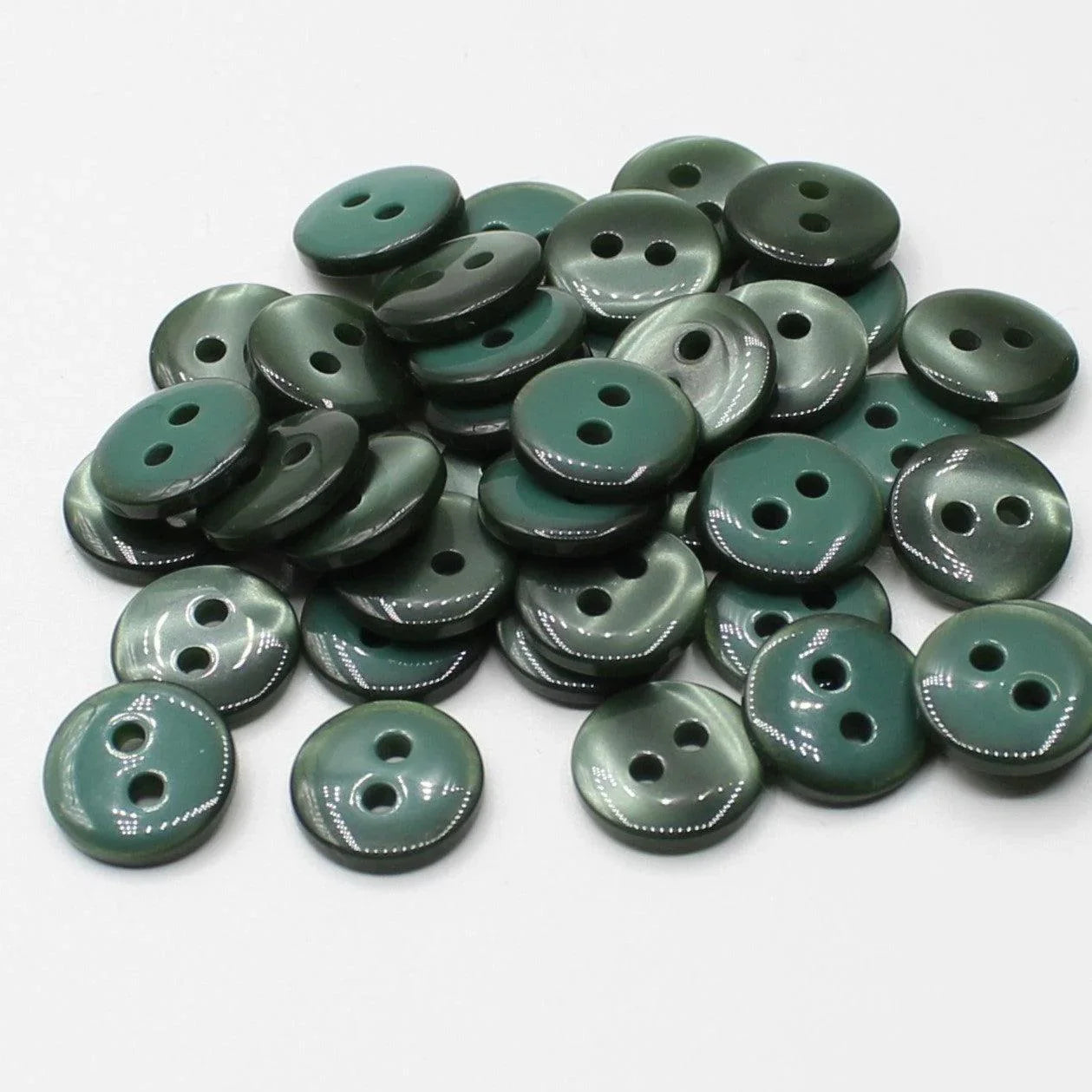 50 pieces 13mm - 2 Holes Polyester Button for Blouses (20") - (KP2 105 20") - ACCESSOIRES LEDUC BV
