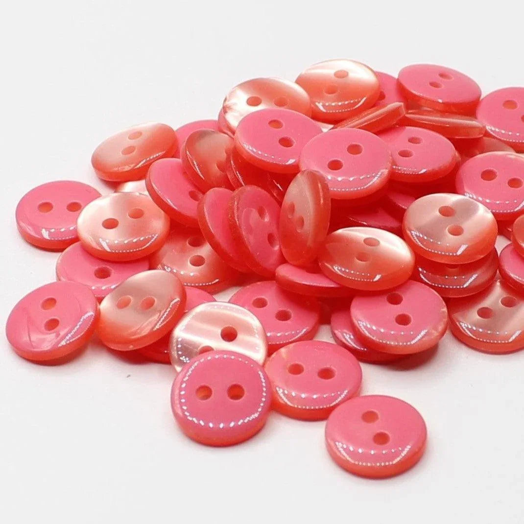 50 pieces 13mm - 2 Holes Polyester Button for Blouses (20") - (KP2 105 20") - ACCESSOIRES LEDUC BV
