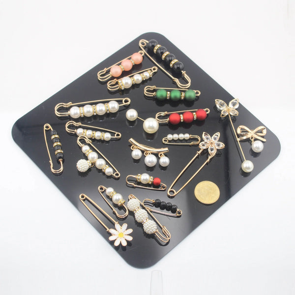 Sets of Pins, Broches, Decorative articles with Pearls, Beads etc - ACCESSOIRES LEDUC BV