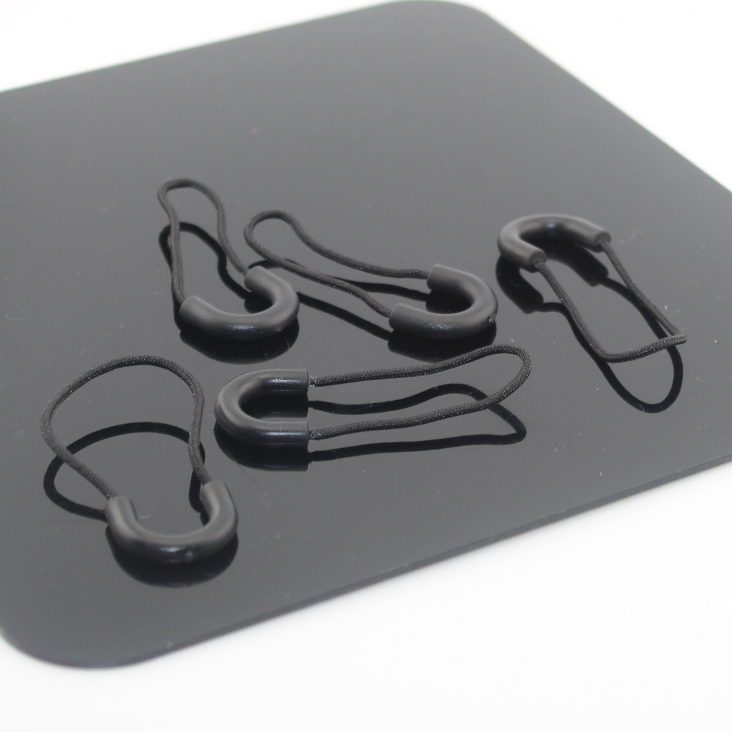 Round Loop Zip Pullers 25×60 mm 15 pcs