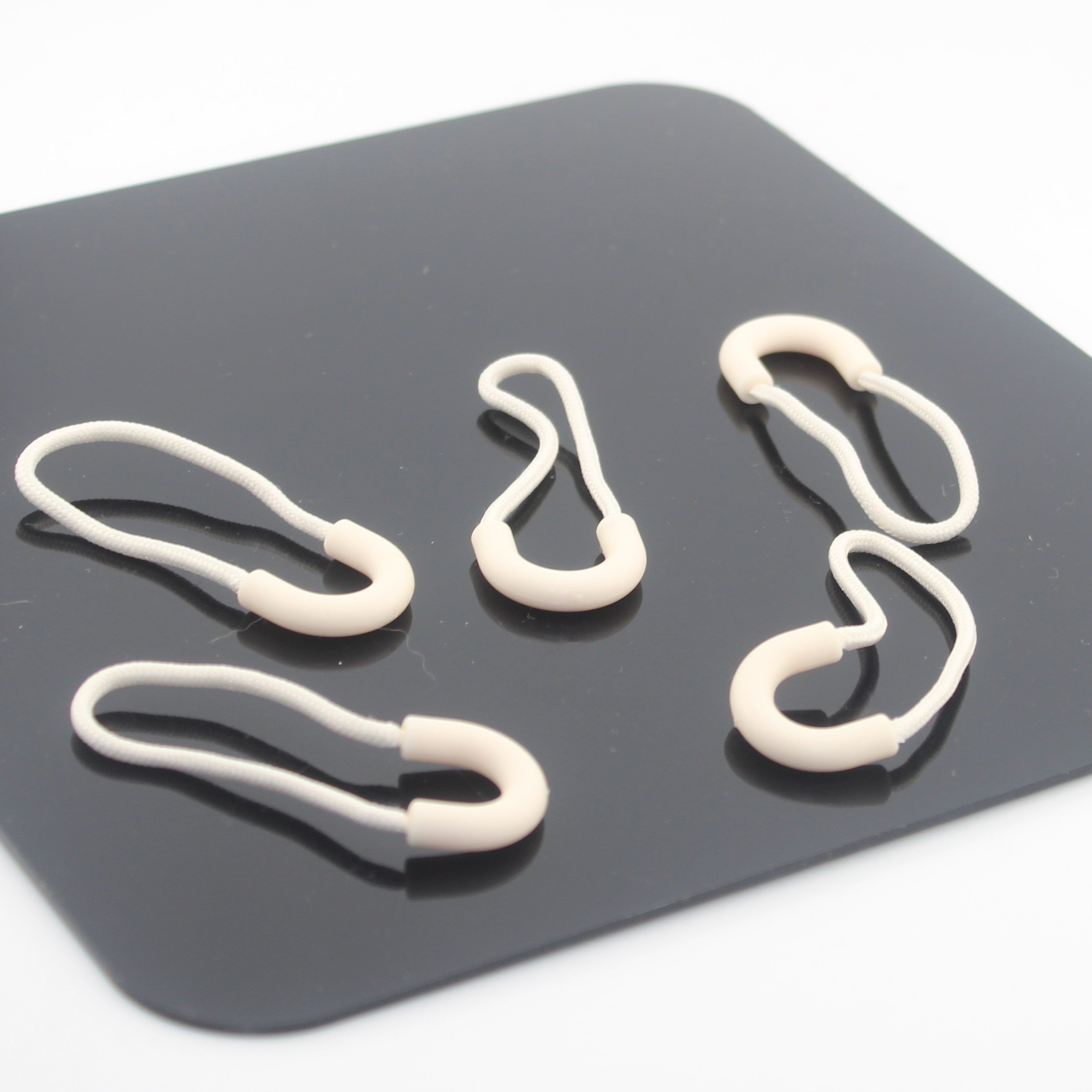 Round Loop Zip Pullers 25×60 mm 15 pcs
