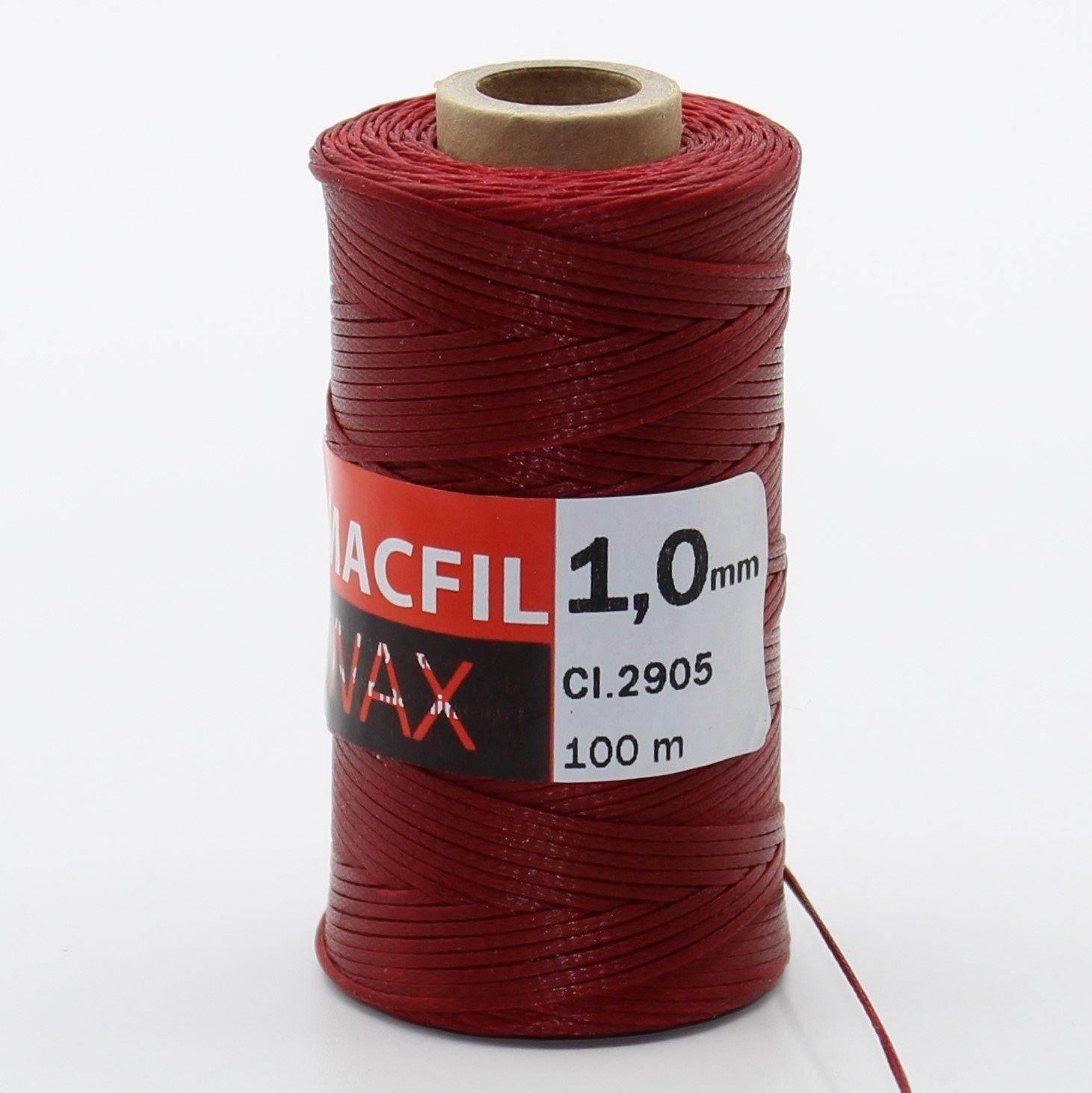 100 Meters Waxed Yarn for Leather - ACCESSOIRES LEDUC BV