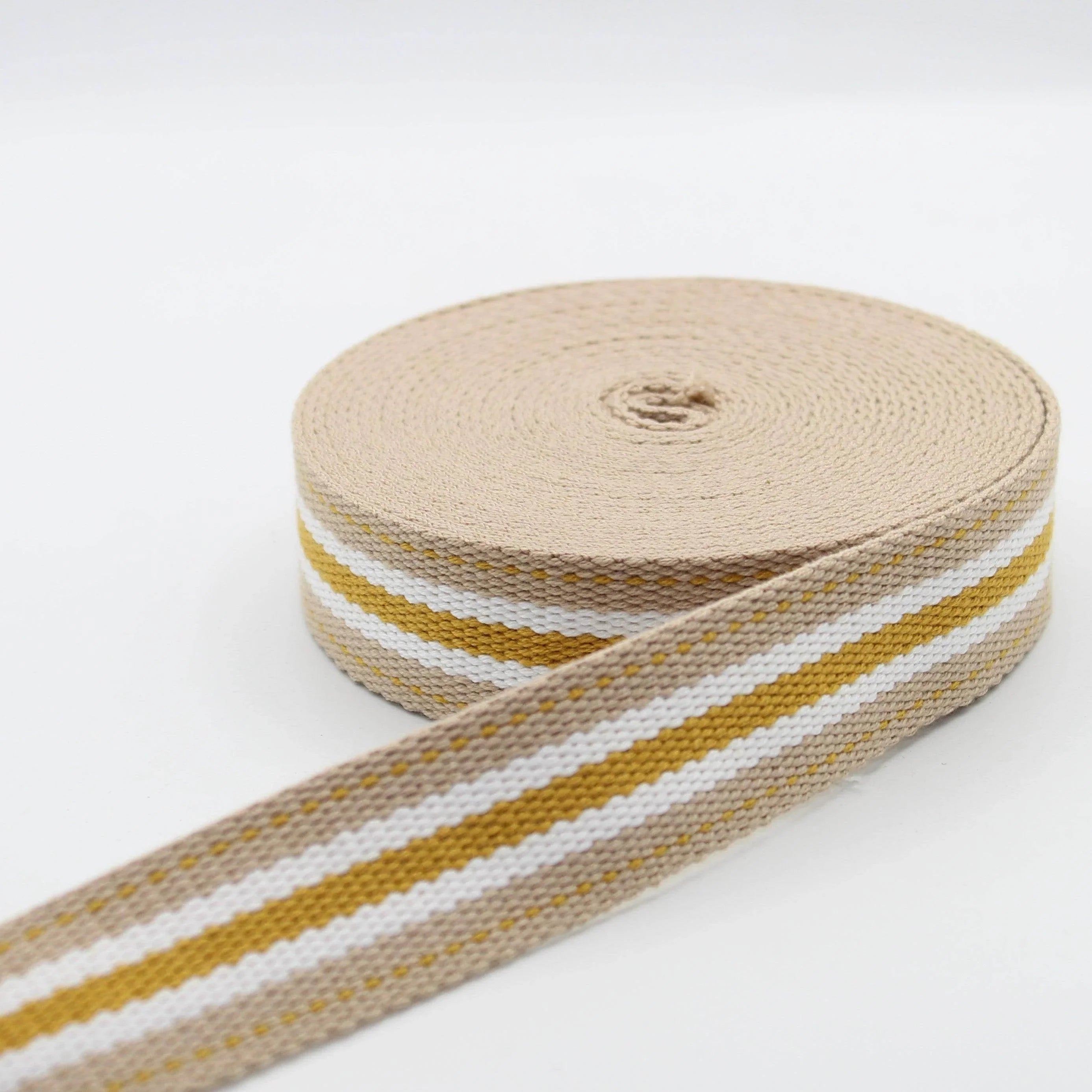 5 meters 30mm Summer School Striped Webbing #RUB1990 - ACCESSOIRES LEDUC BV