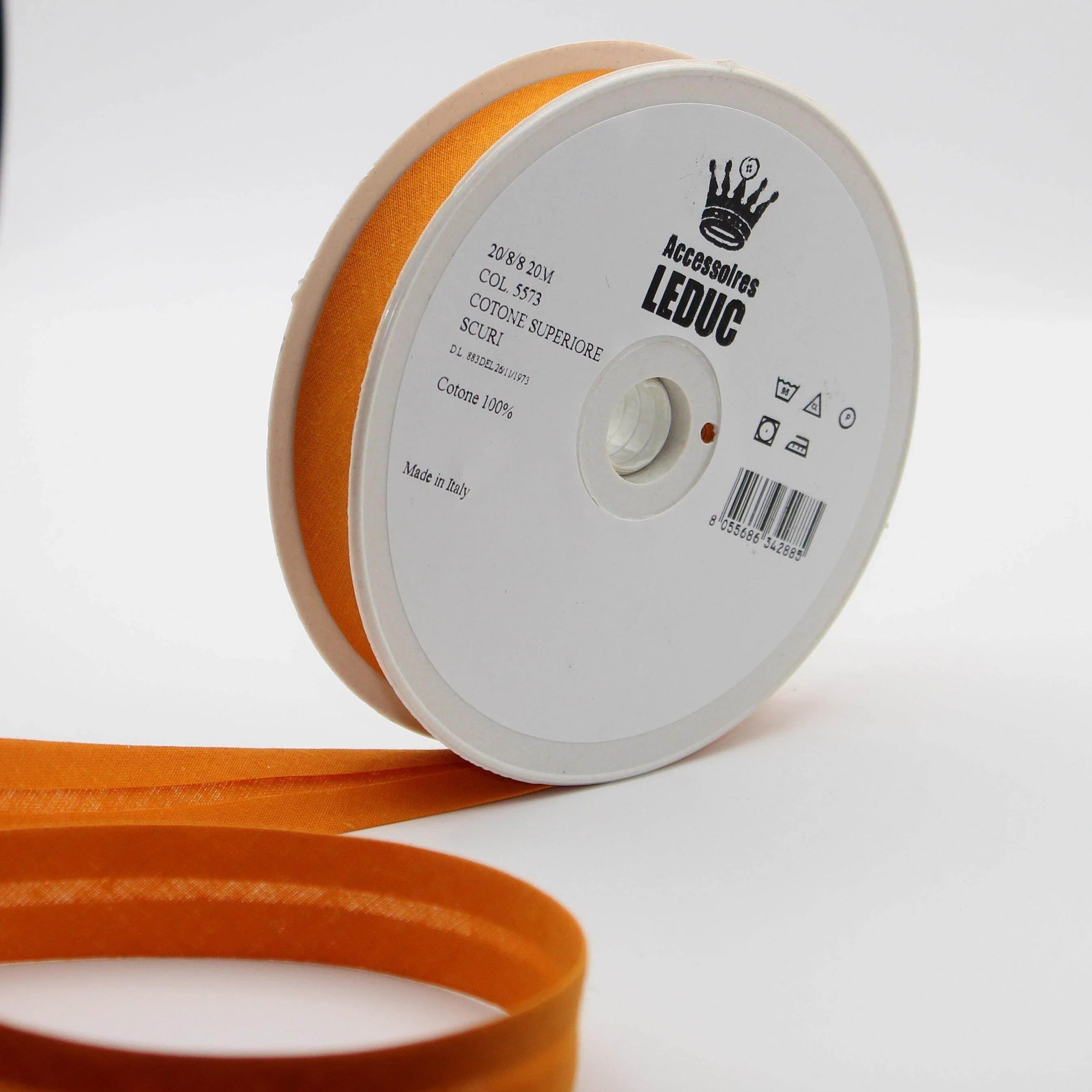20MT - COTTON BIAS BINDING / 20mm - 20/8/8 #SBI517 - ACCESSOIRES LEDUC BV