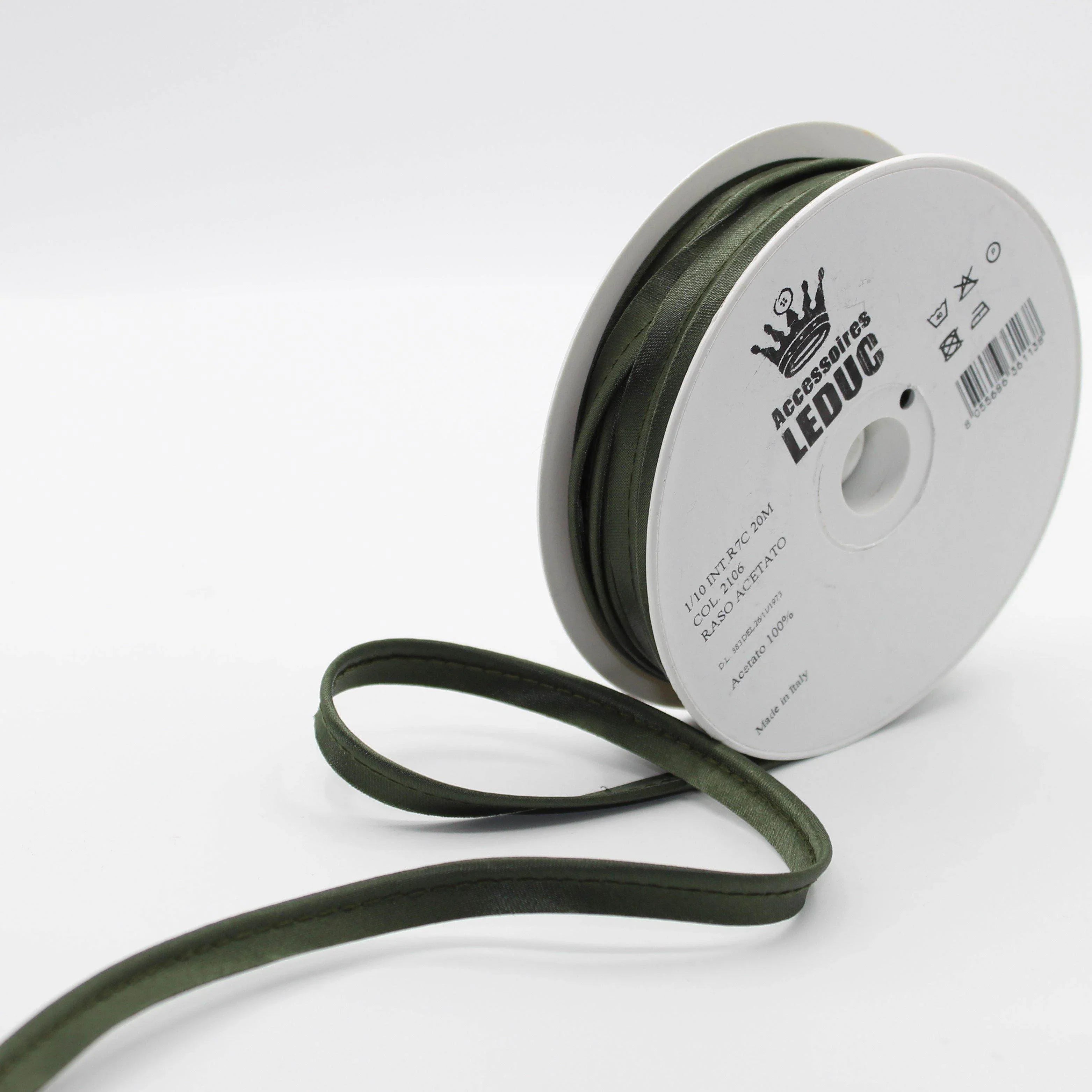 Satin PIPING / 10mm - 8/2 - ACCESSOIRES LEDUC BV