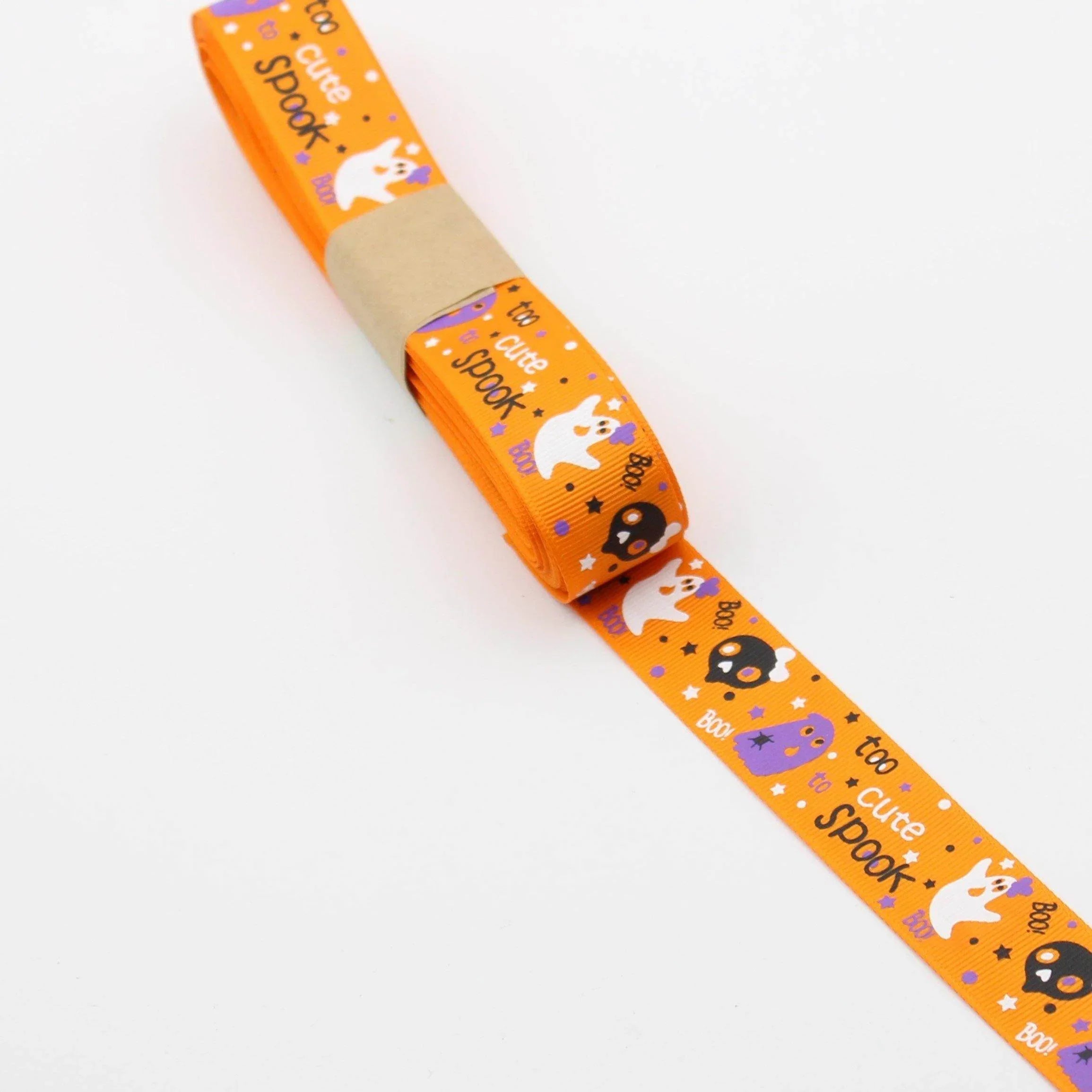 HALLOWEEN Ribbon 3 x 10 meters in 3 colors - ACCESSOIRES LEDUC BV