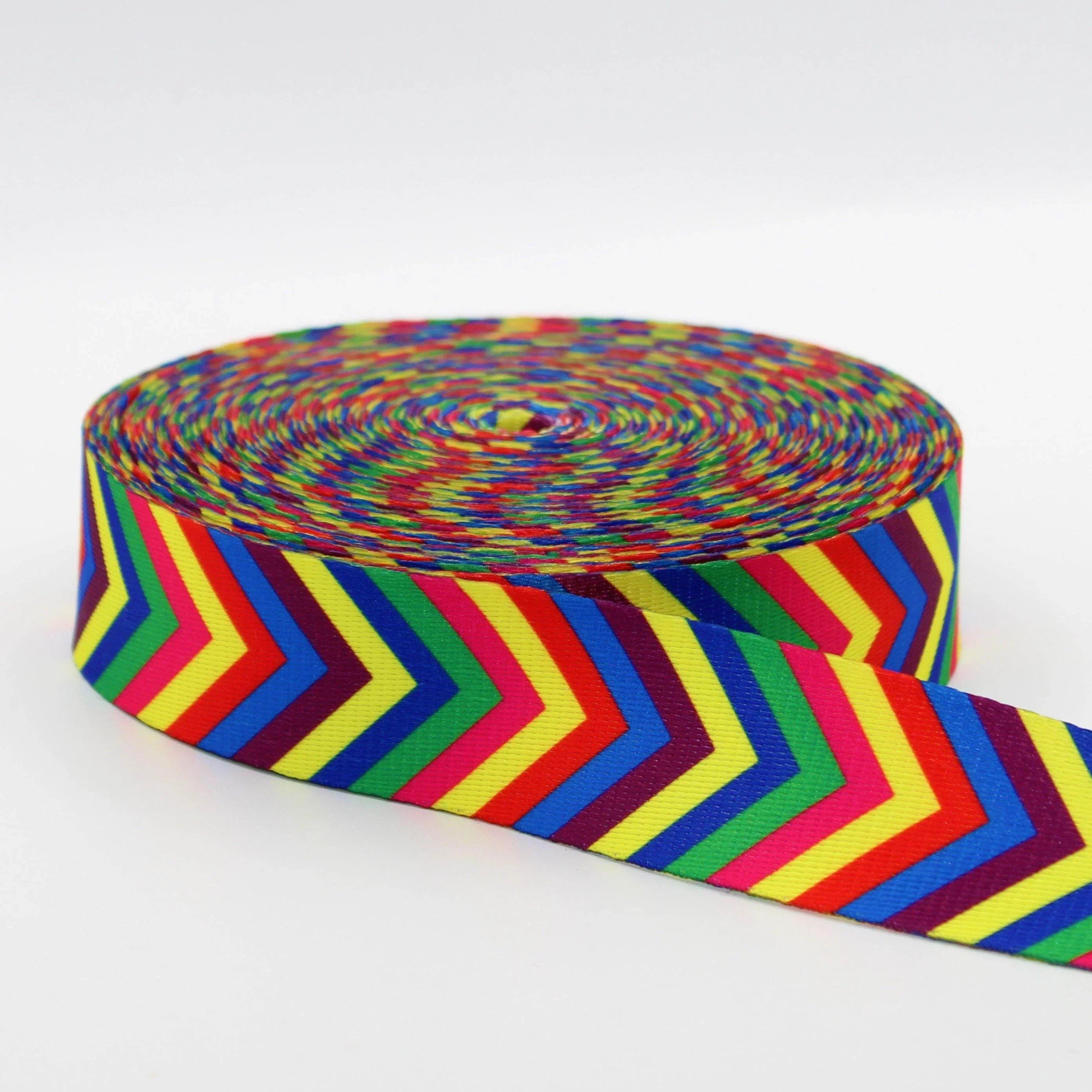 5 meters Printed Webbing 38mm #RUB1951 - ACCESSOIRES LEDUC BV