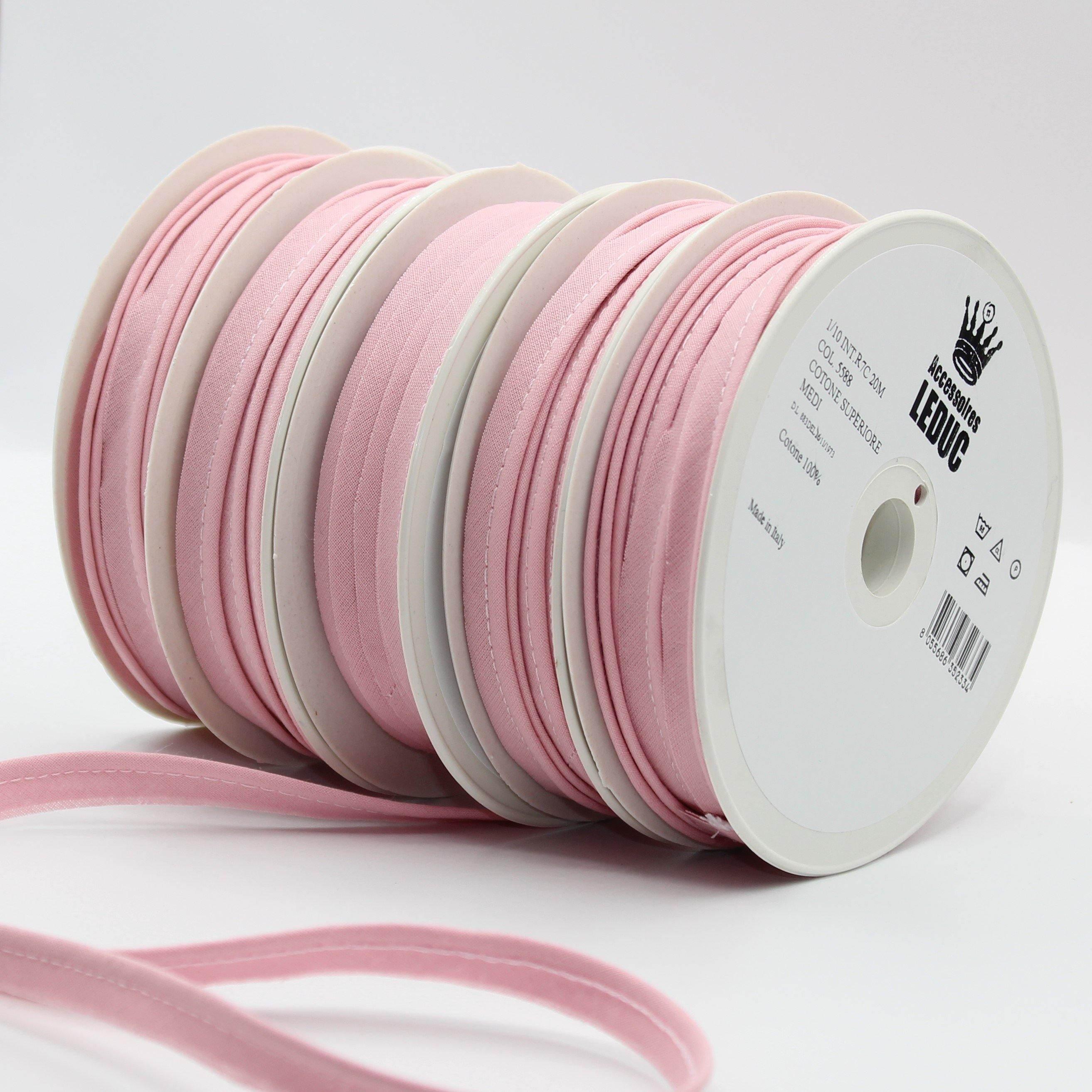 100MT - COTTON PIPING / 10mm (8+2mm) - ACCESSOIRES LEDUC BV