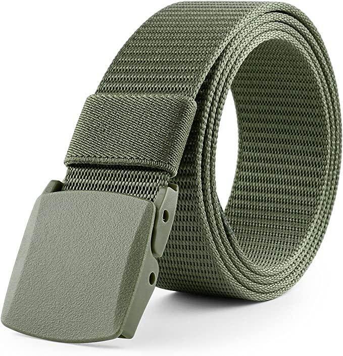 130cm BELT with Sliding Plastic Buckle, Fits all Sizes, Adjustable, Unisex, Very Convenient for Security Checks - ACCESSOIRES LEDUC BV