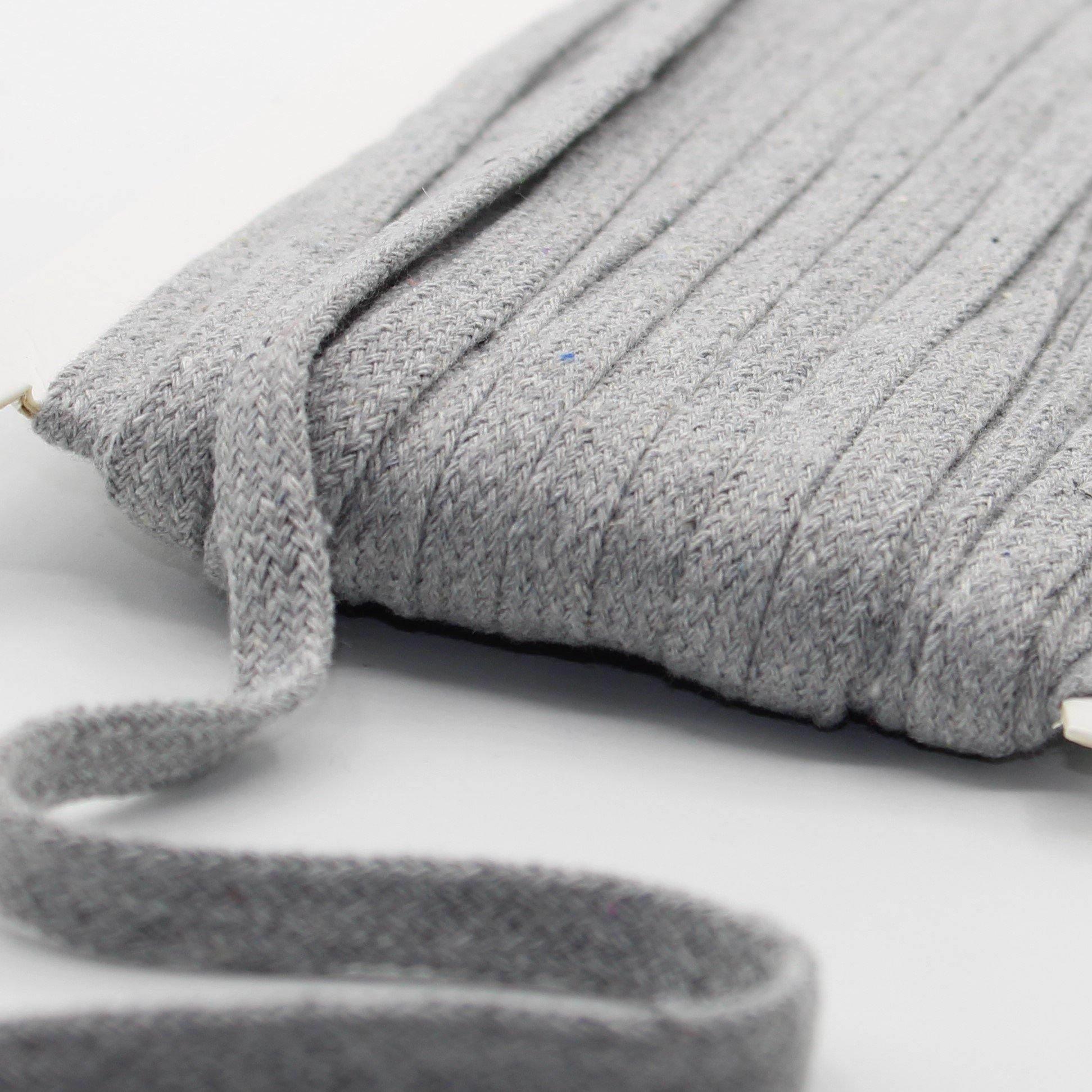 20 Meters Flat Cotton Cord 10mm #COR3010 - ACCESSOIRES LEDUC BV