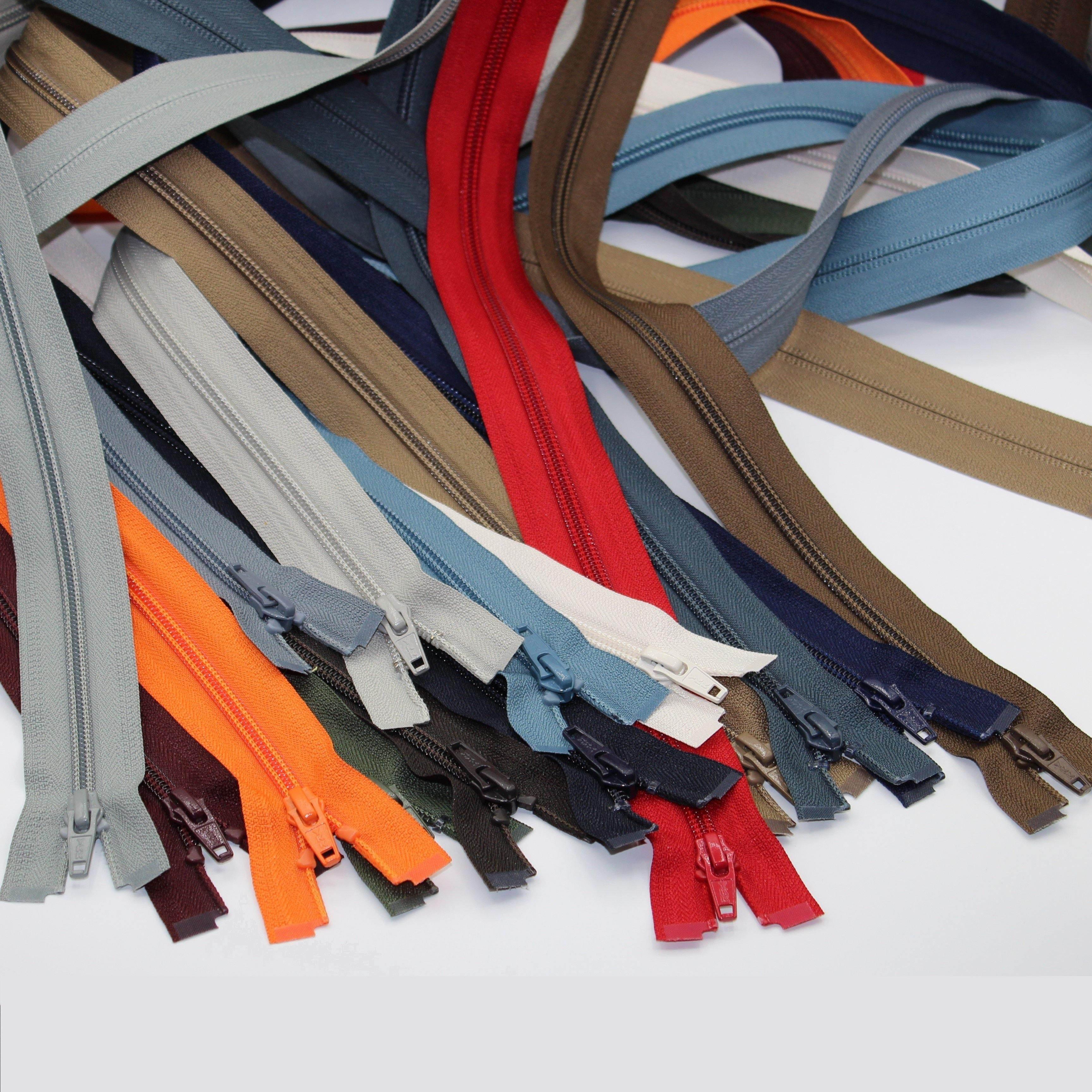 YKK - 80cm Nylon Zipper for Jackets - One Way Open end - ACCESSOIRES LEDUC BV