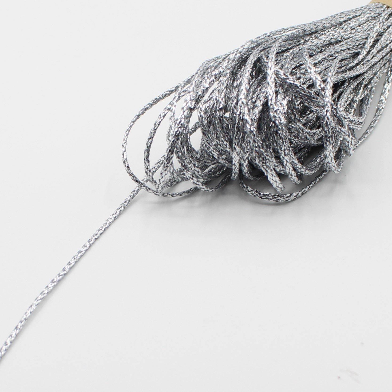 10 meters Lurex 1mm Cord - ACCESSOIRES LEDUC BV