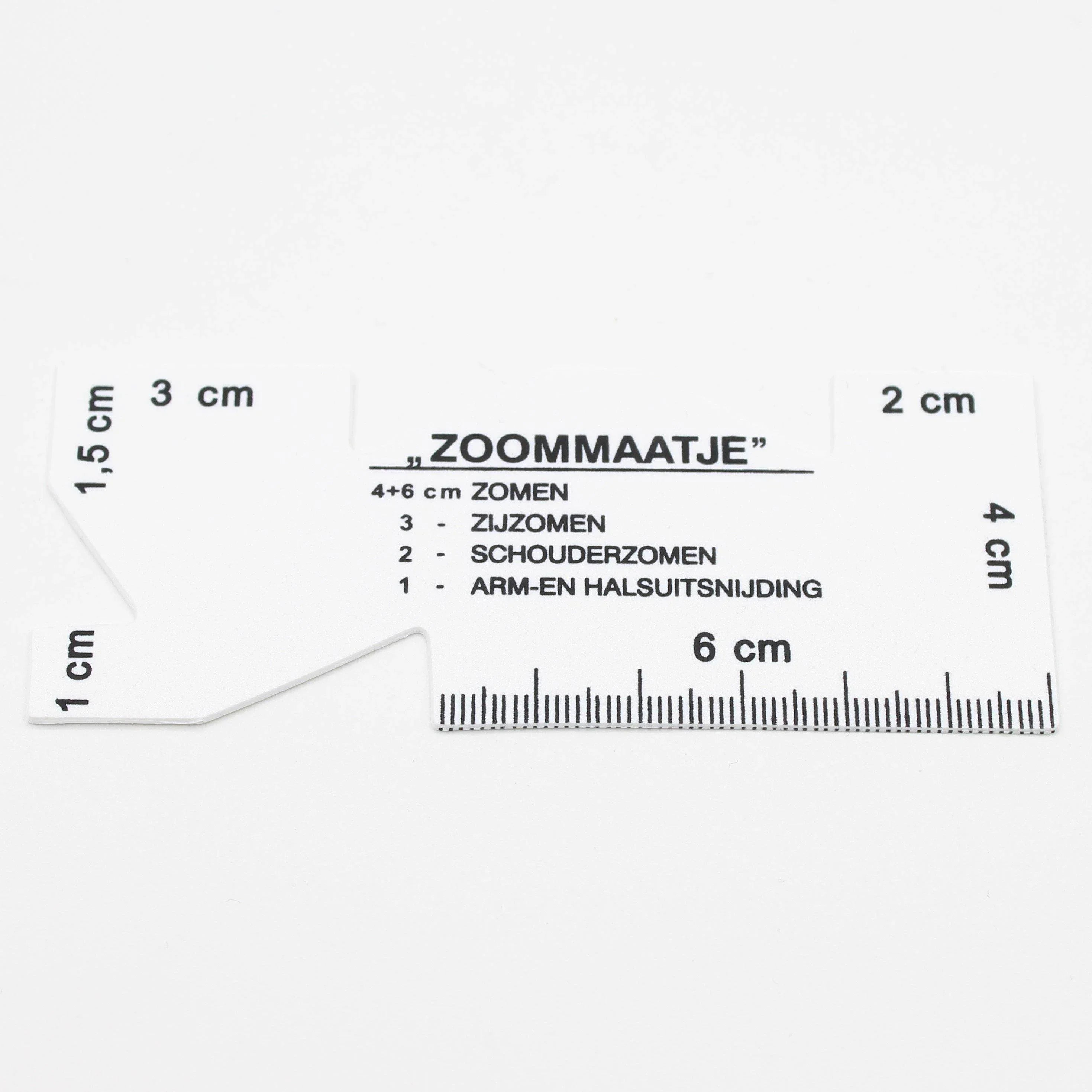 Plastic Hem Ruler - ACCESSOIRES LEDUC BV