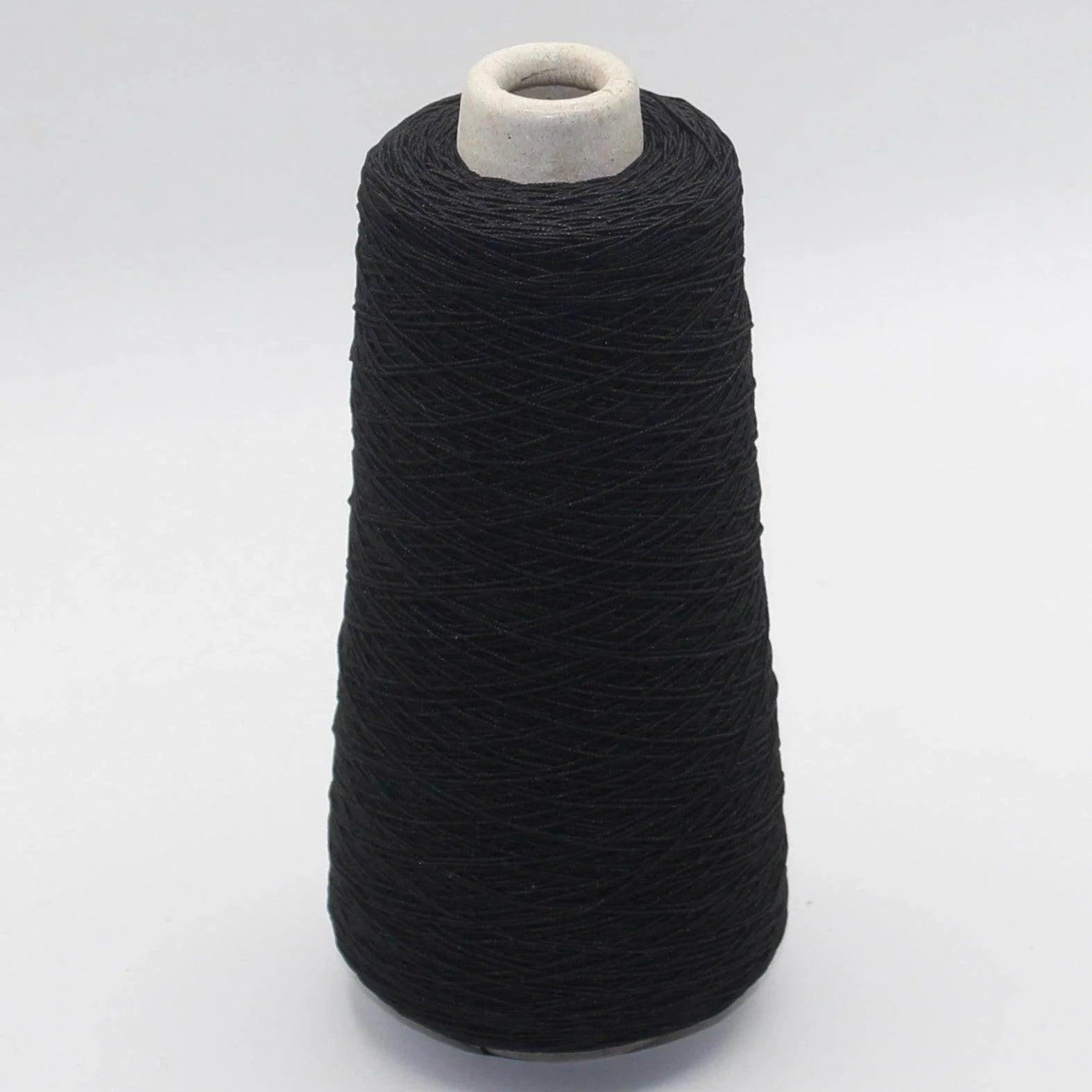 900mt of 0.5mm Shirring Elastic Yarn Black or White - ACCESSOIRES LEDUC BV