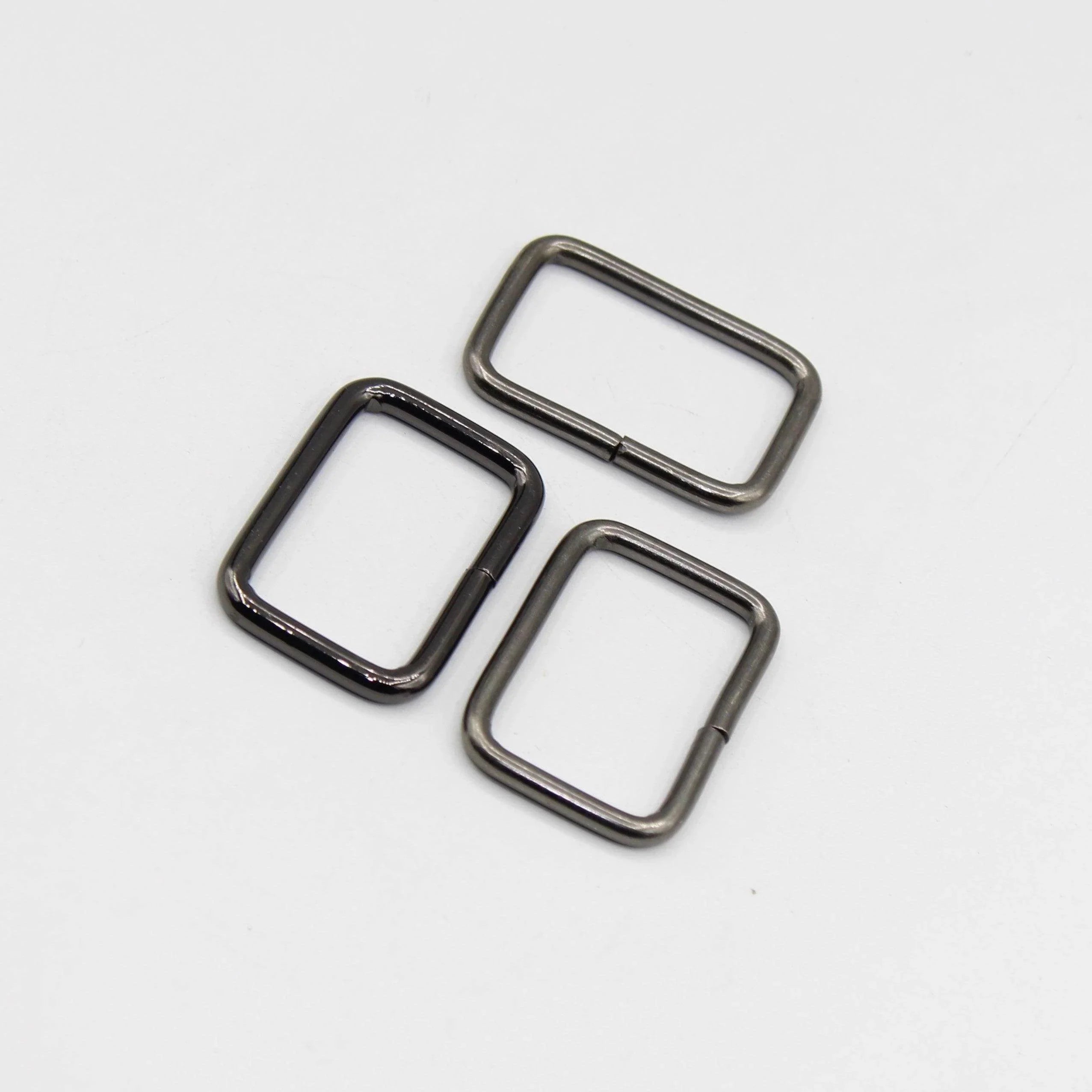 3 Buckles / Lobsters / D-Rings 30 / 40 or 50mm - Gold Silver Oldbrass Mat Black or Gunmetal - ACCESSOIRES LEDUC BV