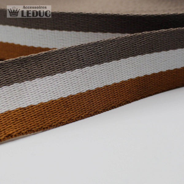 5 meters30mm Striped Webbing #RUB1907 - ACCESSOIRES LEDUC BV