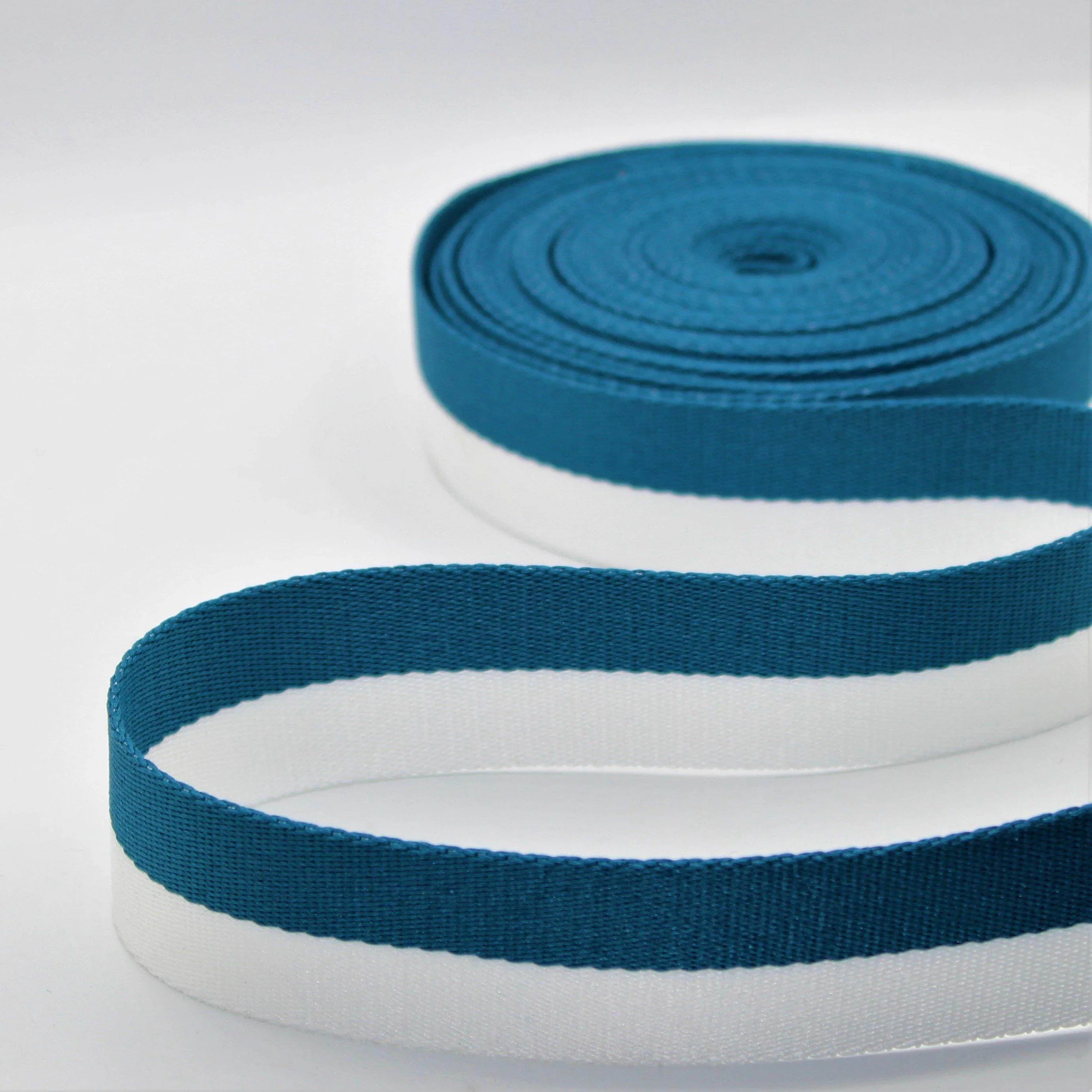 5 meters 38mm Bicolor Webbing #RUB1973 - ACCESSOIRES LEDUC BV