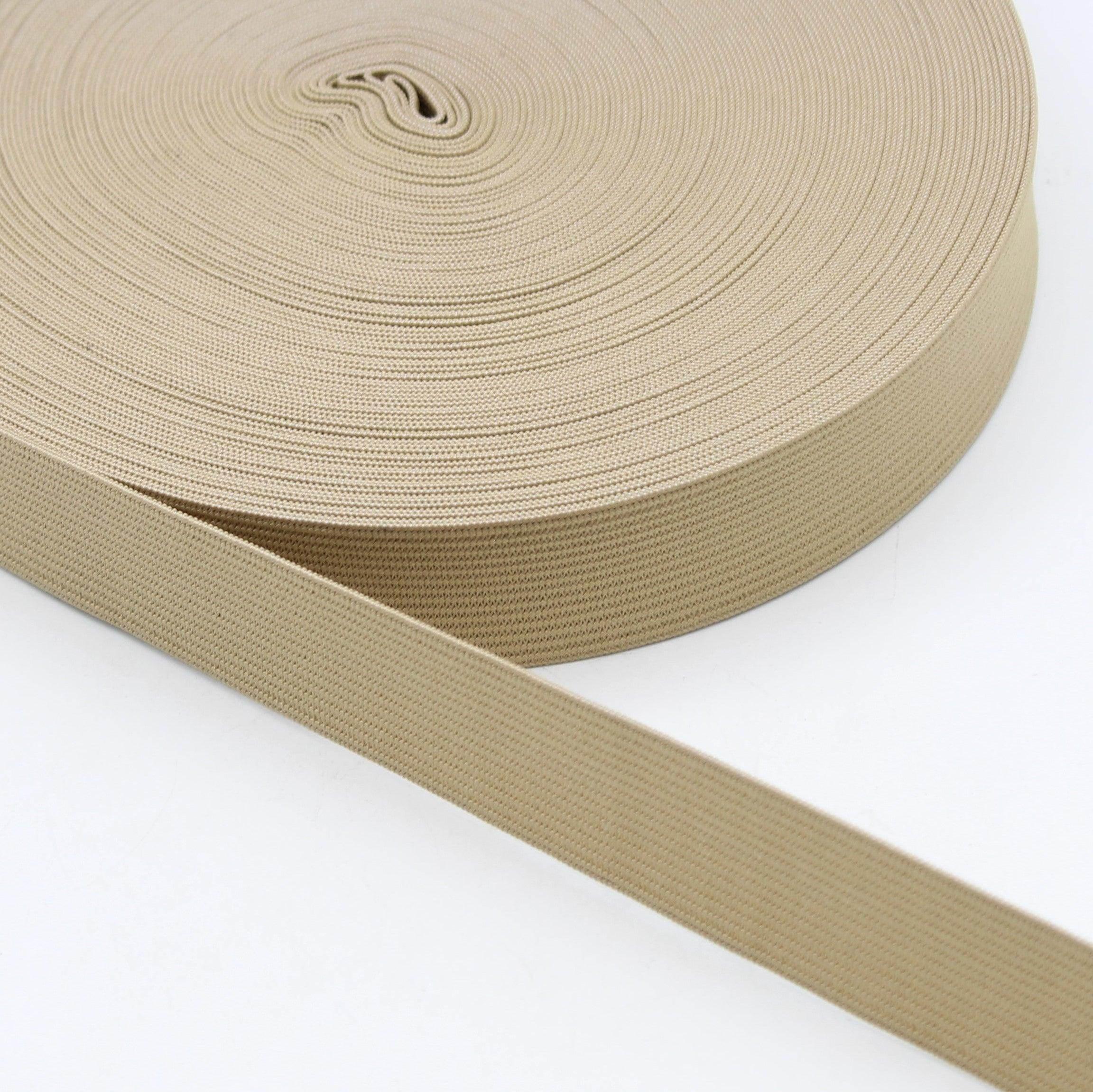 10 METERS - coloured ELASTIC 25MM #ELA1979 - ACCESSOIRES LEDUC BV